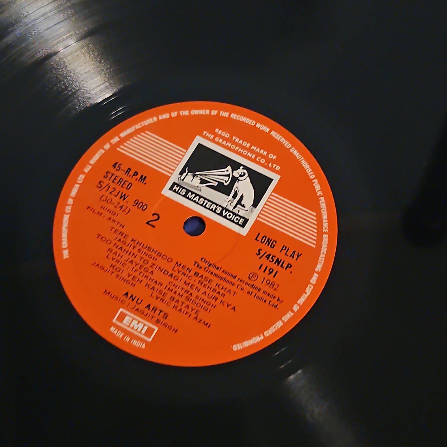 Arth - jagjit Singh Superhit Ghazals record in Near Mint