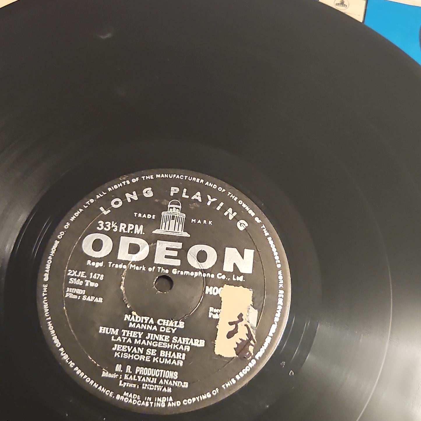 Safar- kalyanji Anandji classic 1st Edition Odeon in excellent condition