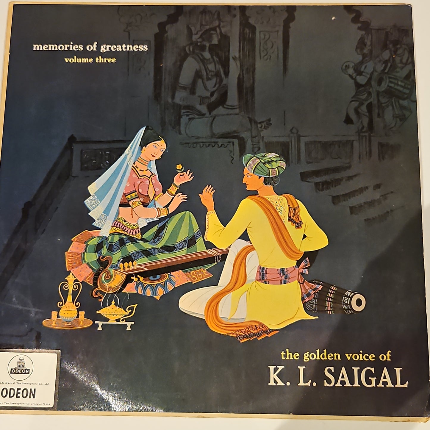 K. L. Saigal - Memories Of Greatness Volume Three- Ring odeon (The Golden Voice Of K. L. Saigal) near mint