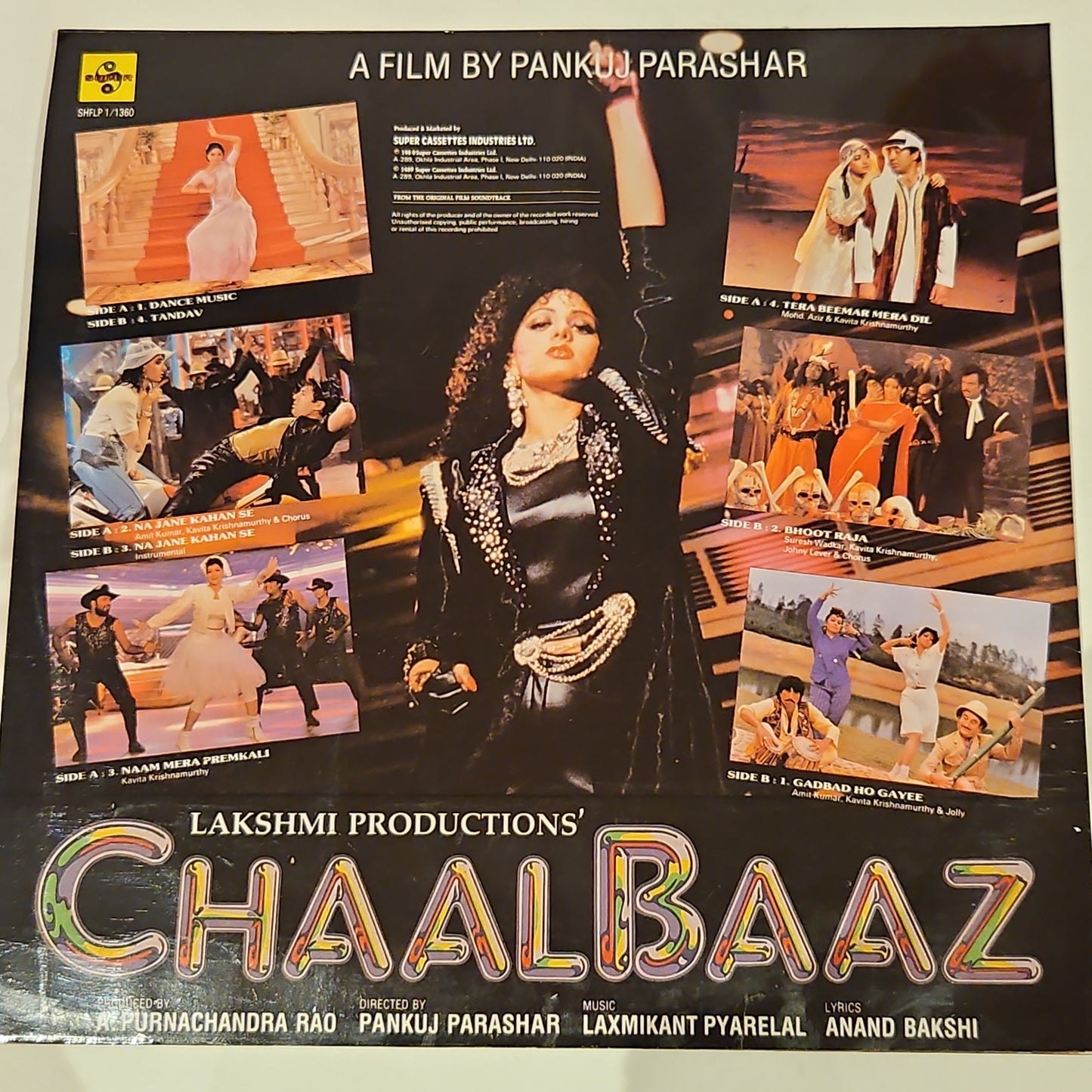 Chaalbaaz - 90s blockbuster super hit in unplayed mInt , Music by laxmikant Pyarelal
