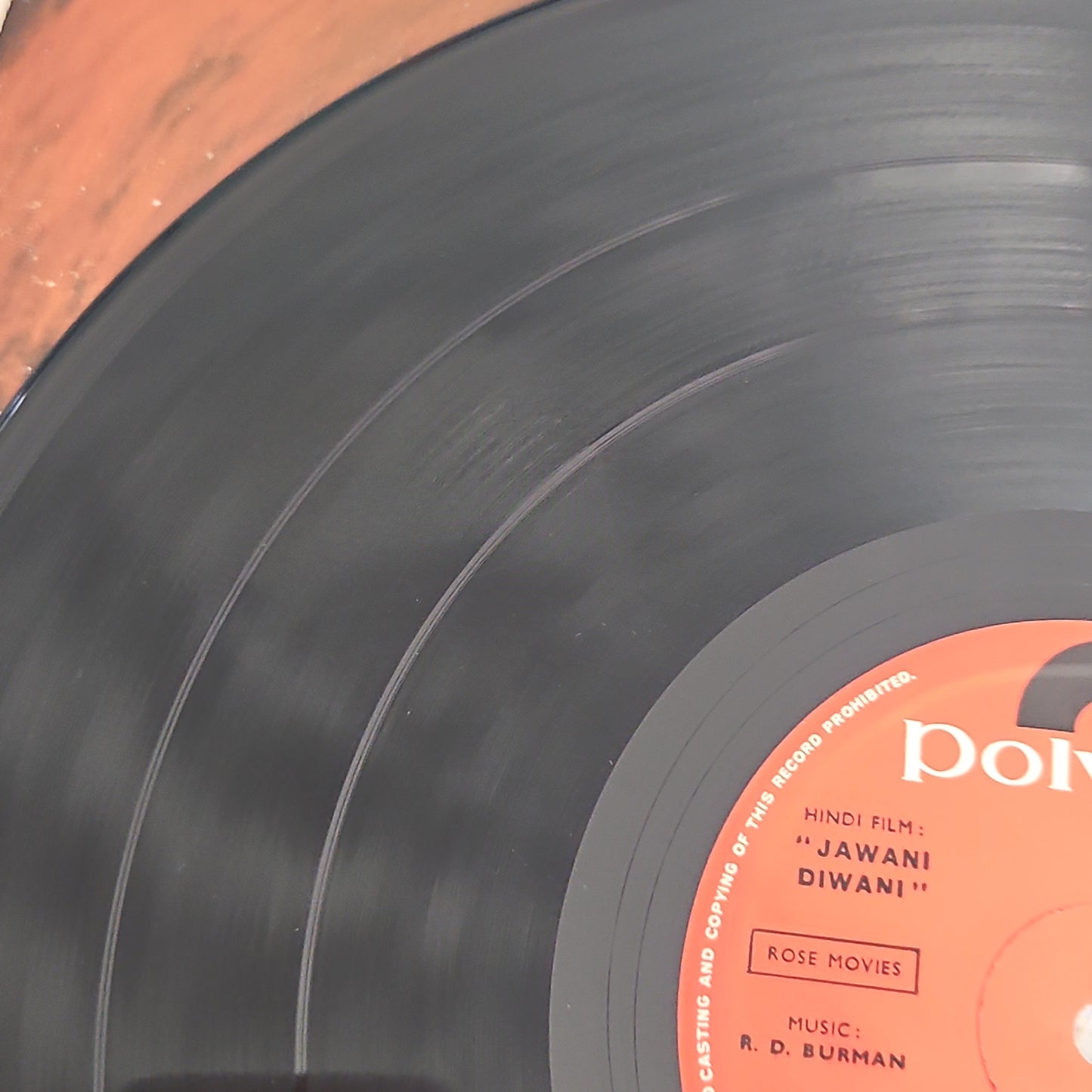 Jawani Diwani - 1st pressing R D Burman record Superhit Album VG+ condition