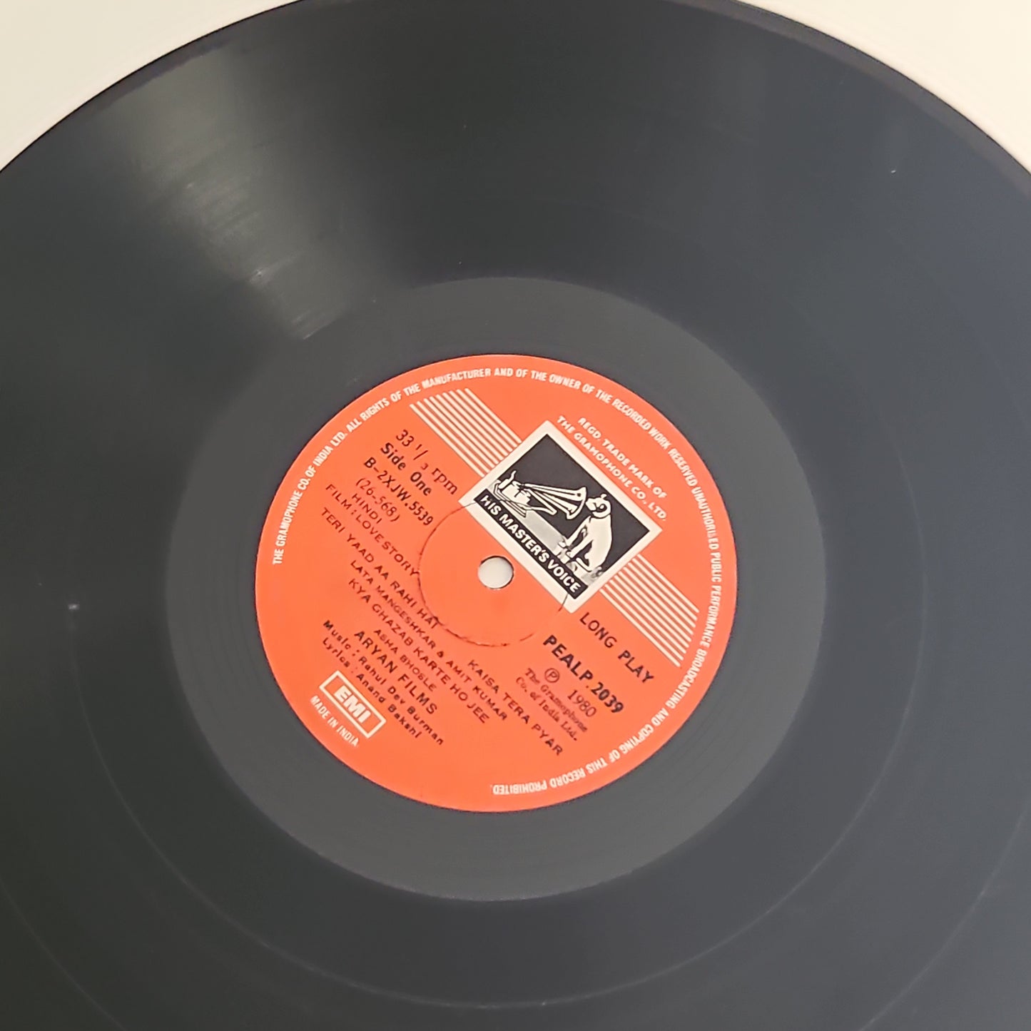 Love Story - R D Burman superhit in Near Mint