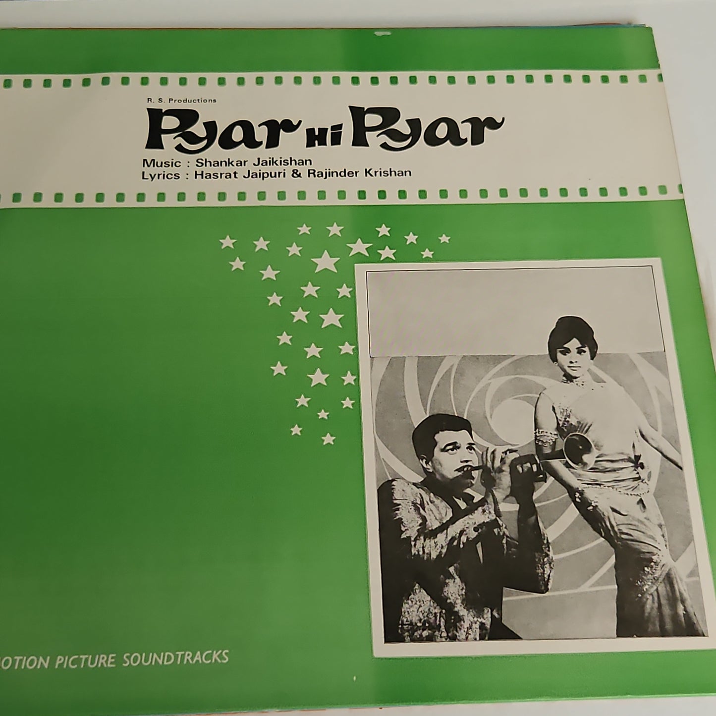4 LPs classic Shankar Jaikishan Superhit pack - Gaban, Pyar Hi Pyar, Ujala, and Main Nashe Men Hoon in near mint and pristine