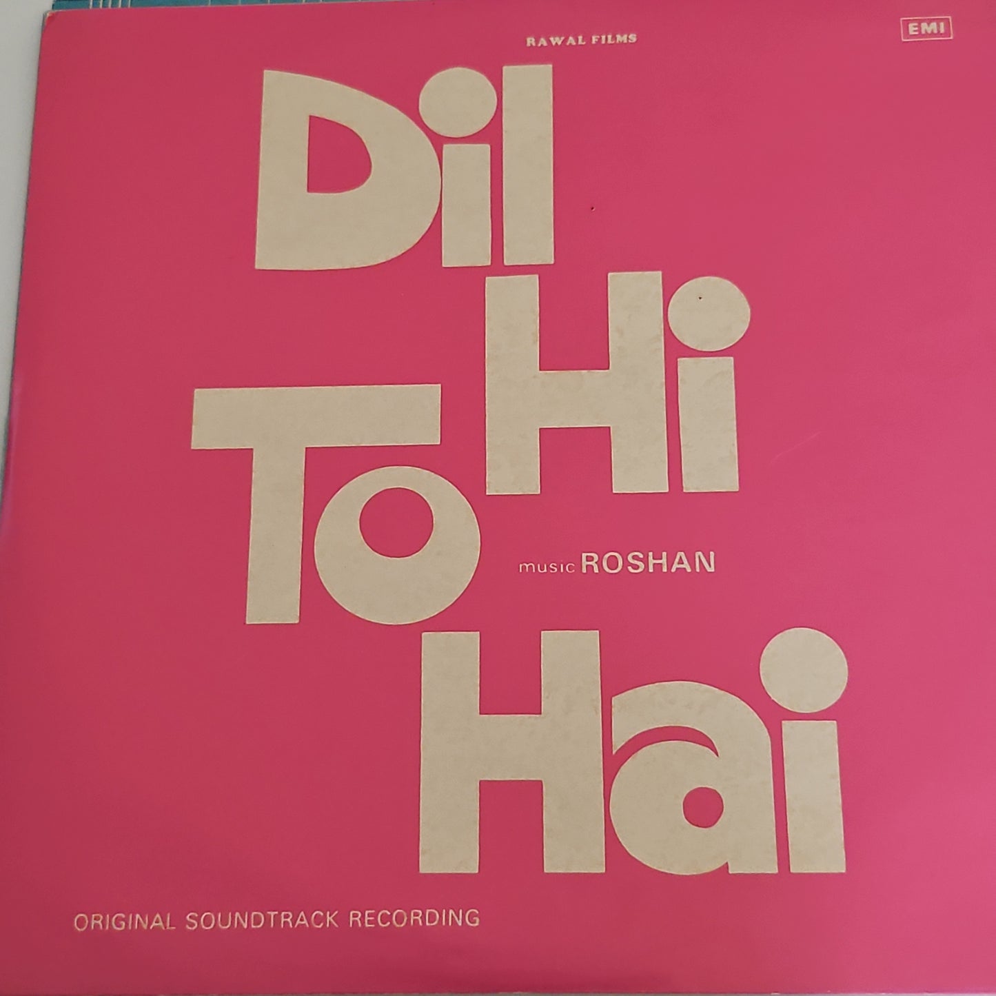 3 LPs package Roshan Classic Barsat ki Rat,Taj Mahal, and Dil Hi To Hai in near mint - pristine