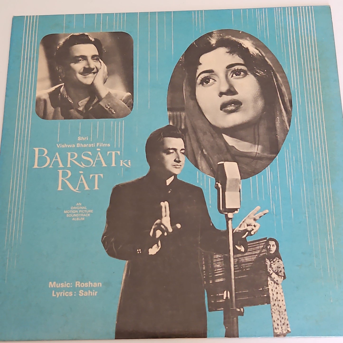 3 LPs package Roshan Classic Barsat ki Rat,Taj Mahal, and Dil Hi To Hai in near mint - pristine