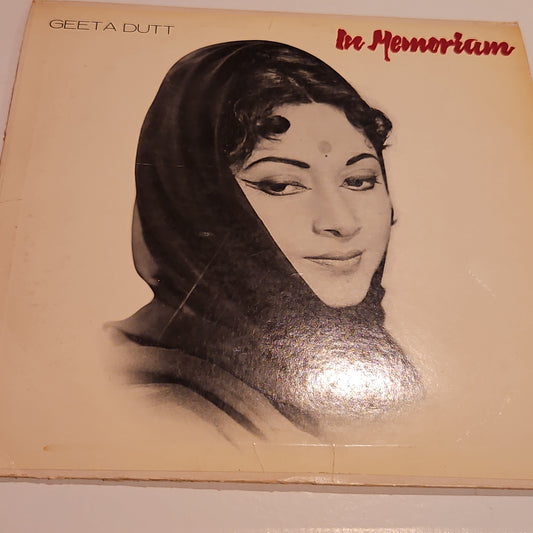 Geeta Dutt In Memoriam 1st Edition Ring Odeon in excellent condition