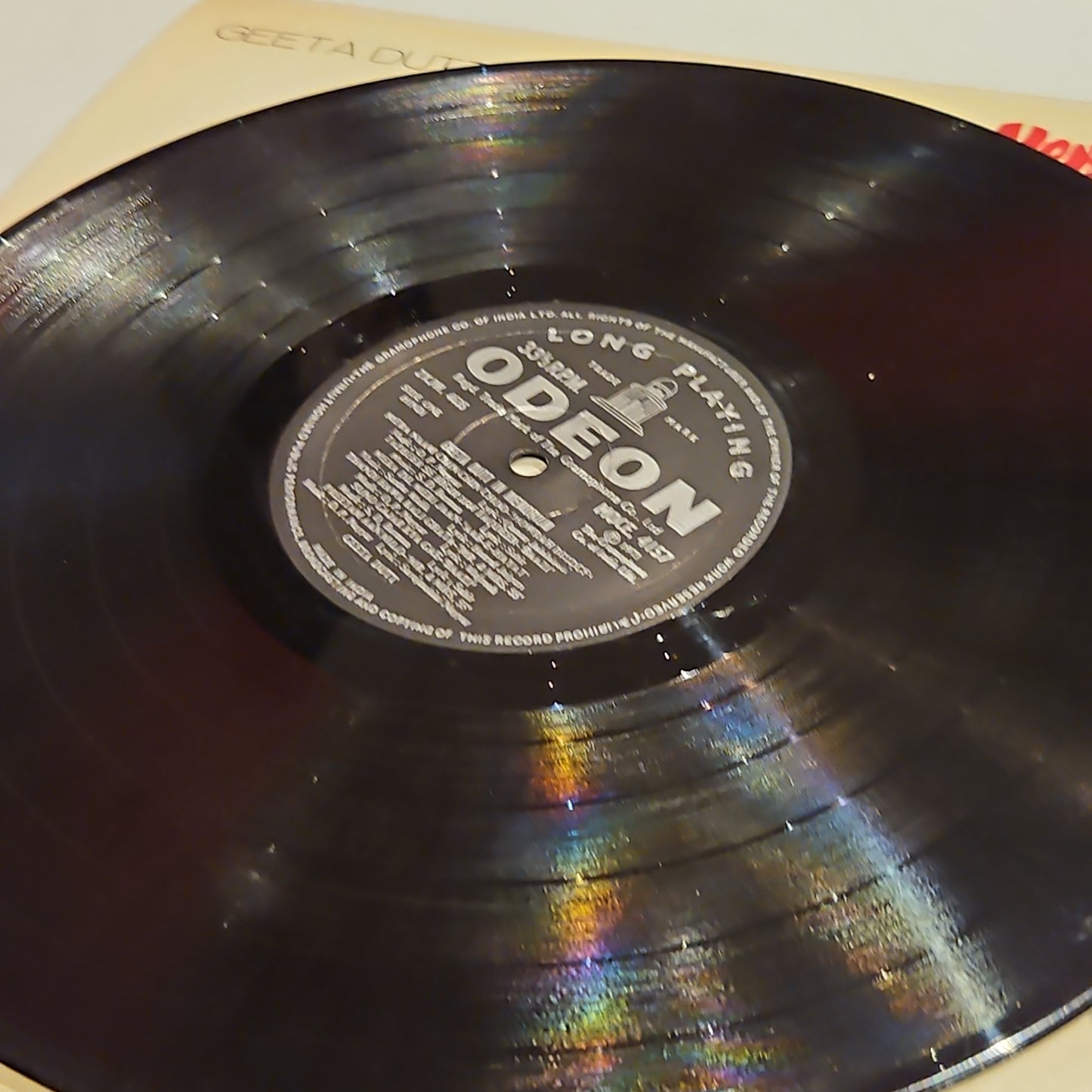 Geeta Dutt In Memoriam 1st Edition Ring Odeon in excellent condition
