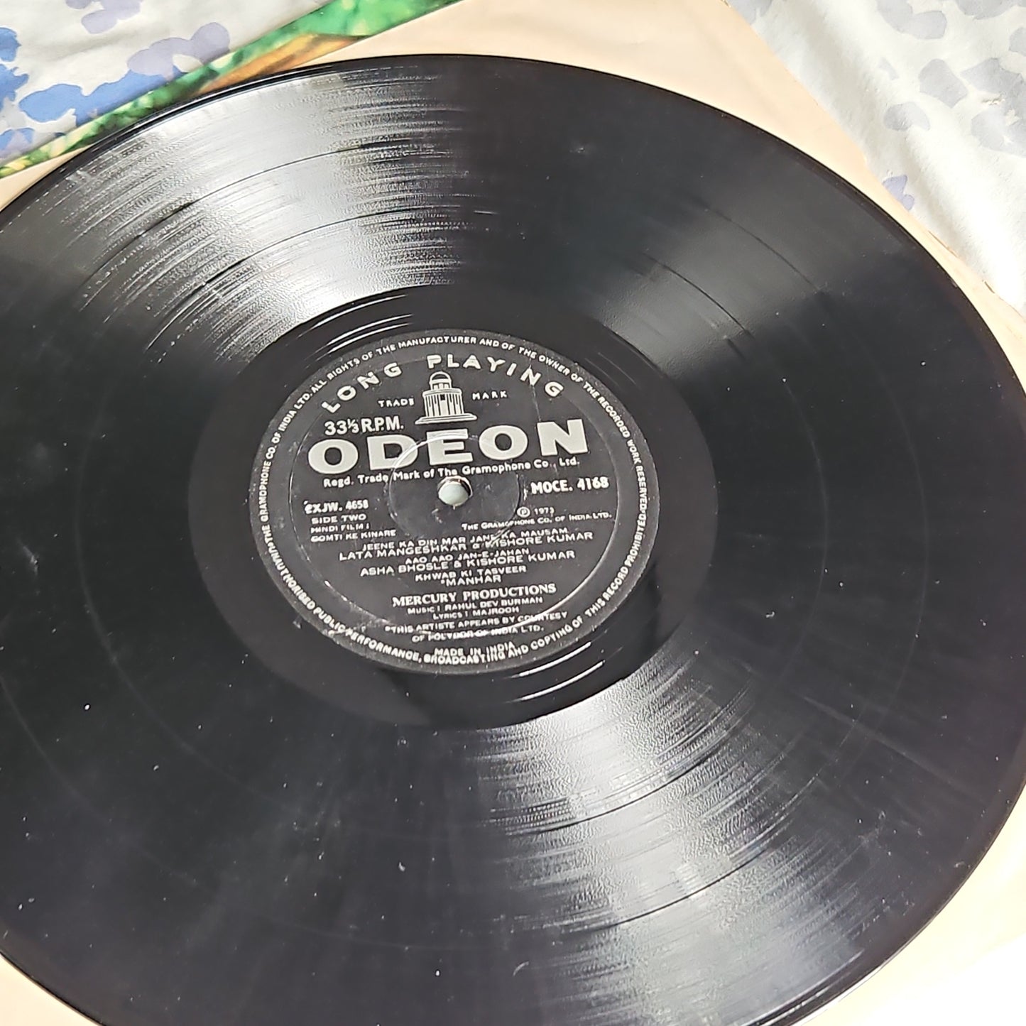 Gomti ke Kinare - Odeon 1st issue R D Burman Excellent Record
