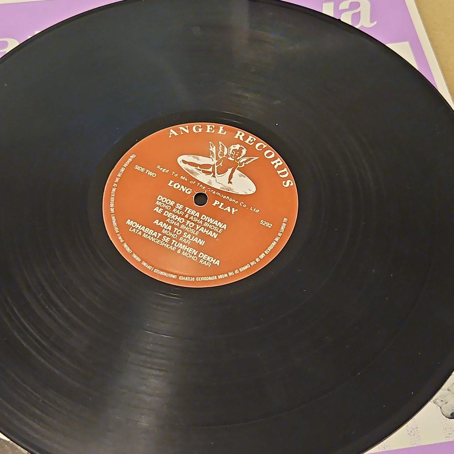 Raton ka Raja - Rare - R D Burman superhit in Angel in near mint