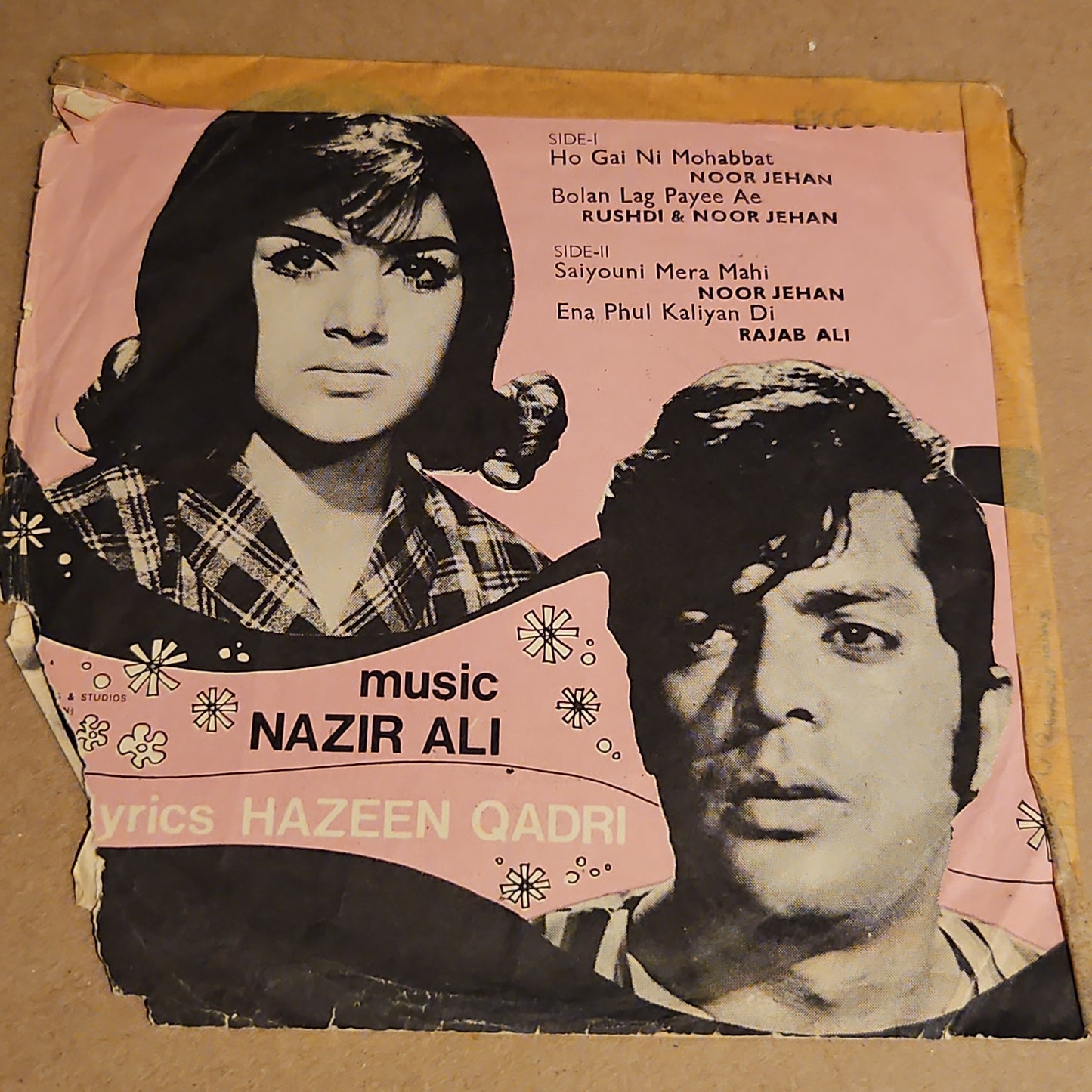 Mastana Mahi (Punjabi)Music by Nazir Ali in excellent 7inch ep