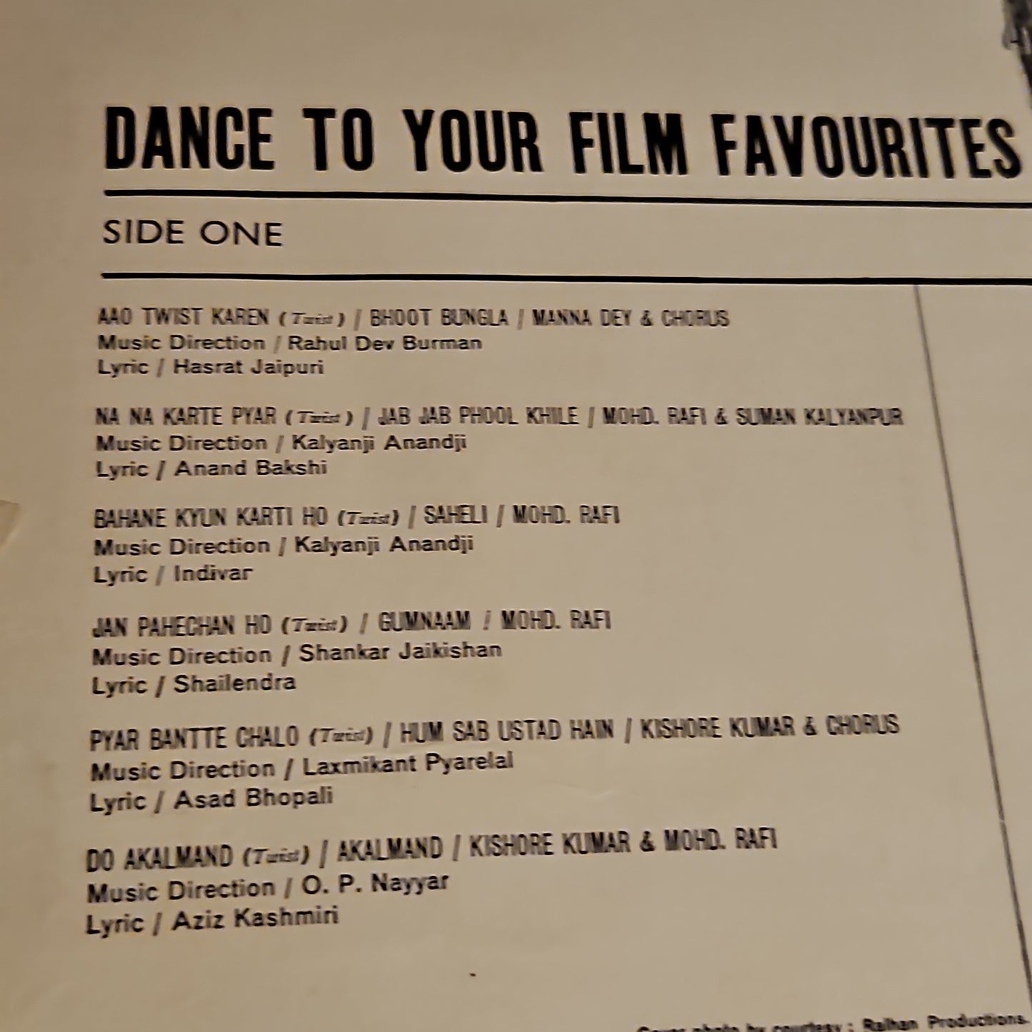 Dance to your favourites - 1st Regal edition of EMI in VG+ condition - Rare to find