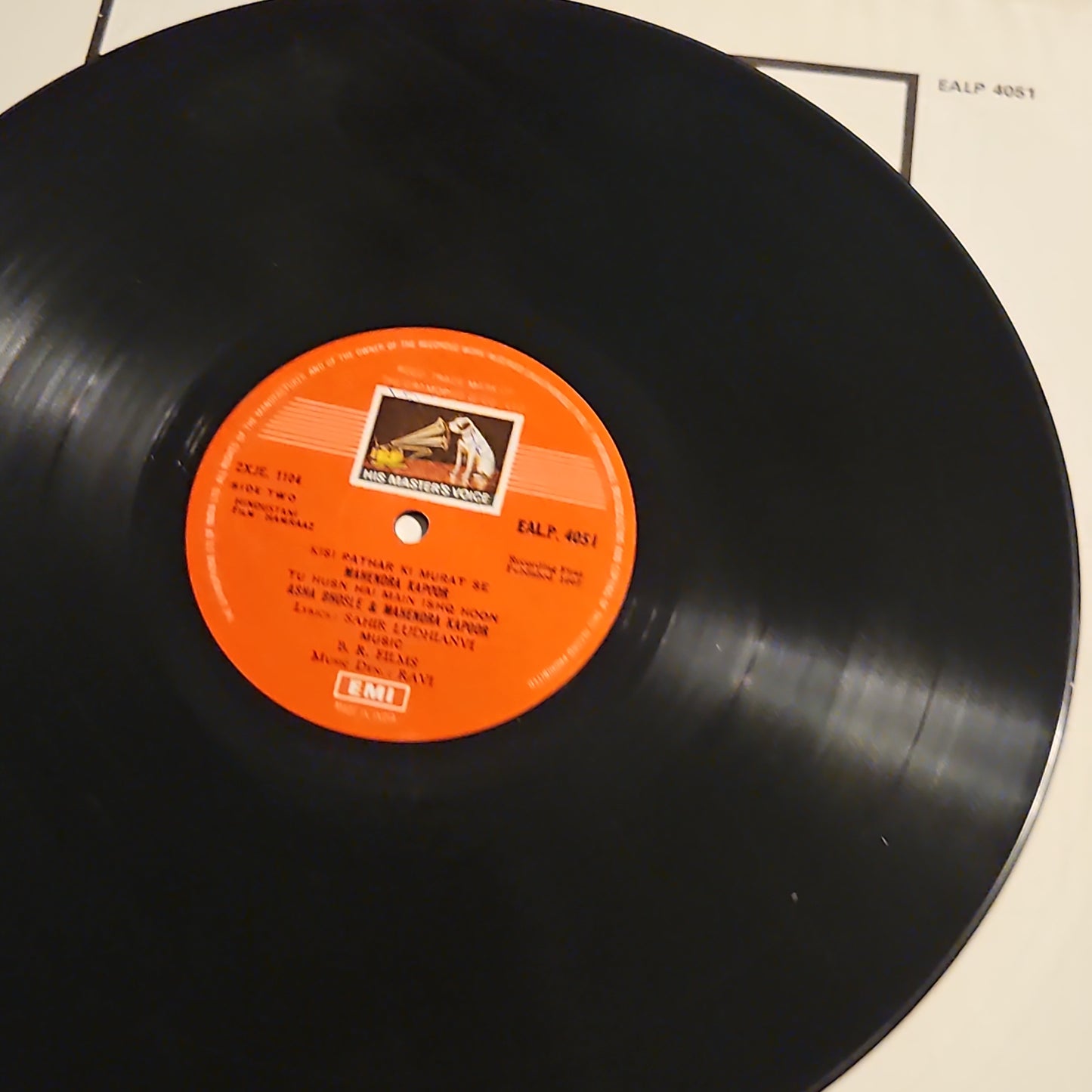 HAMRAAZ - 1st Edition Ravi and B R Chopra classic Lyrics : Sahir in VG+