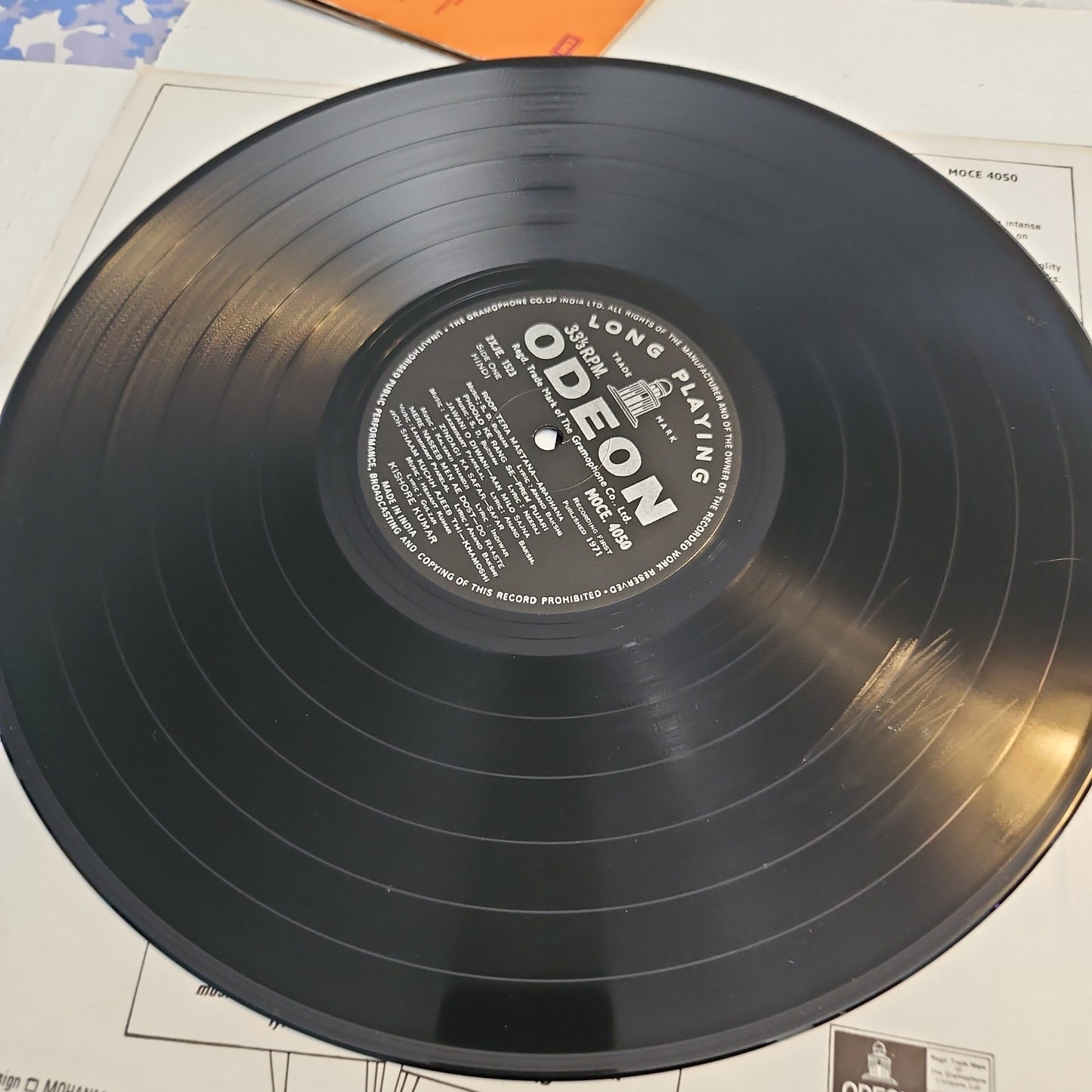 Kishore Kumar - Choicest Film Songs in Odeon excellent