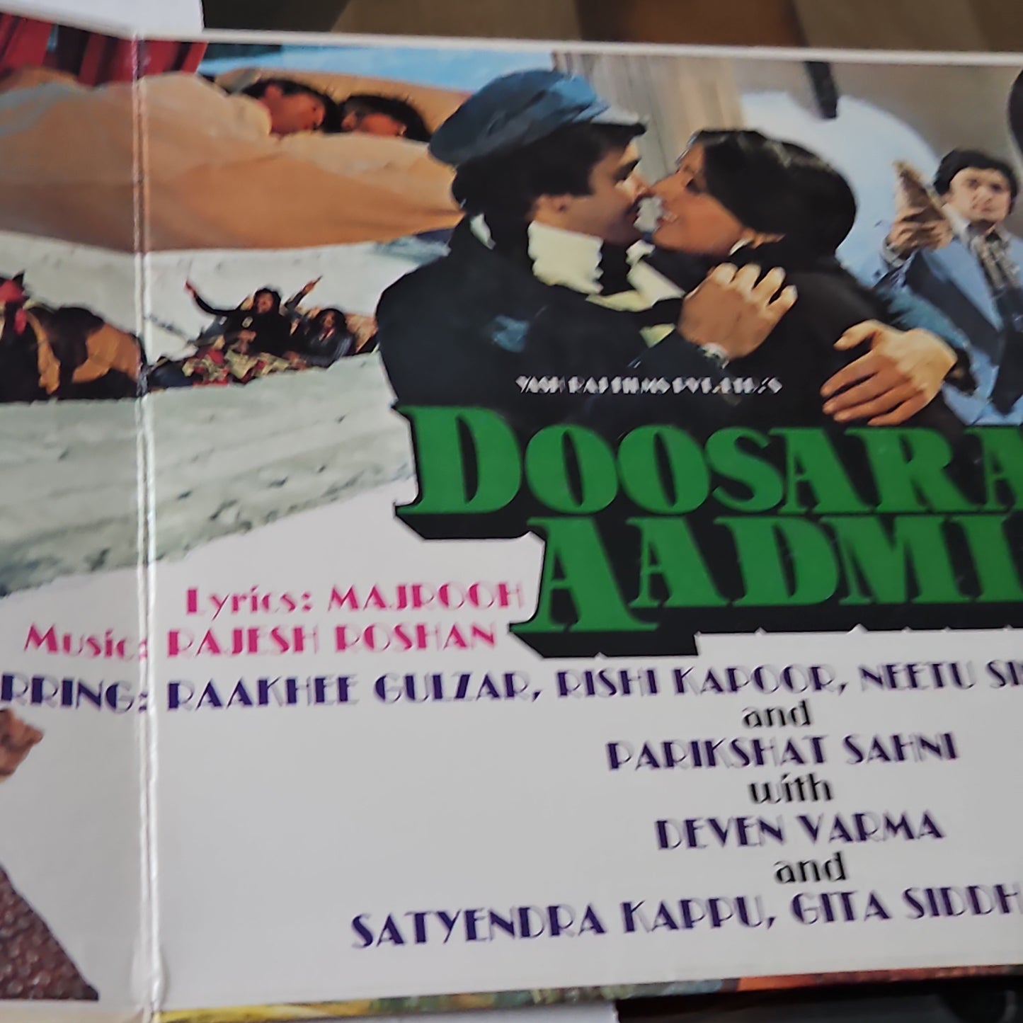 DOOSARA AADMI - Rajesh Roshan Superhit songs GATEFOLD in excellent condition