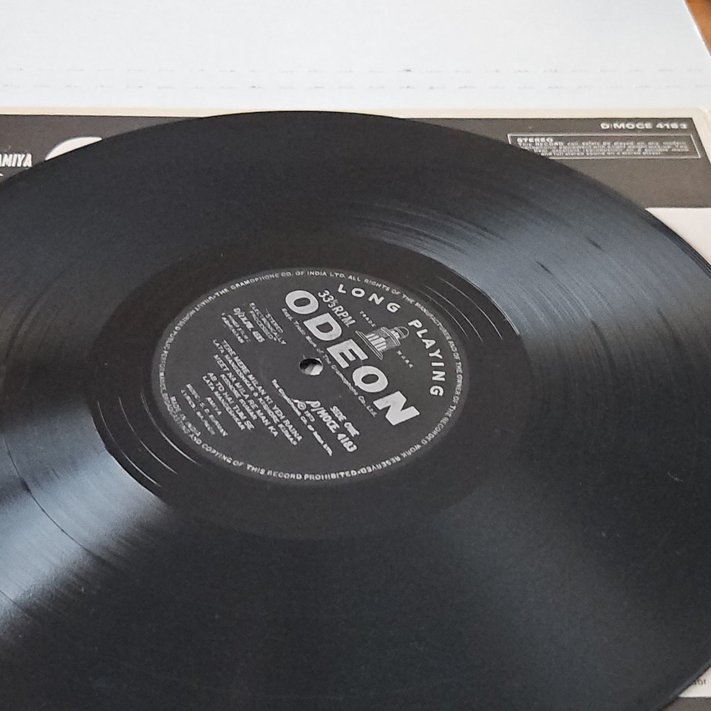 Abhimaan - Original Soundtrck by S. D. Burman in pristine condition near mint