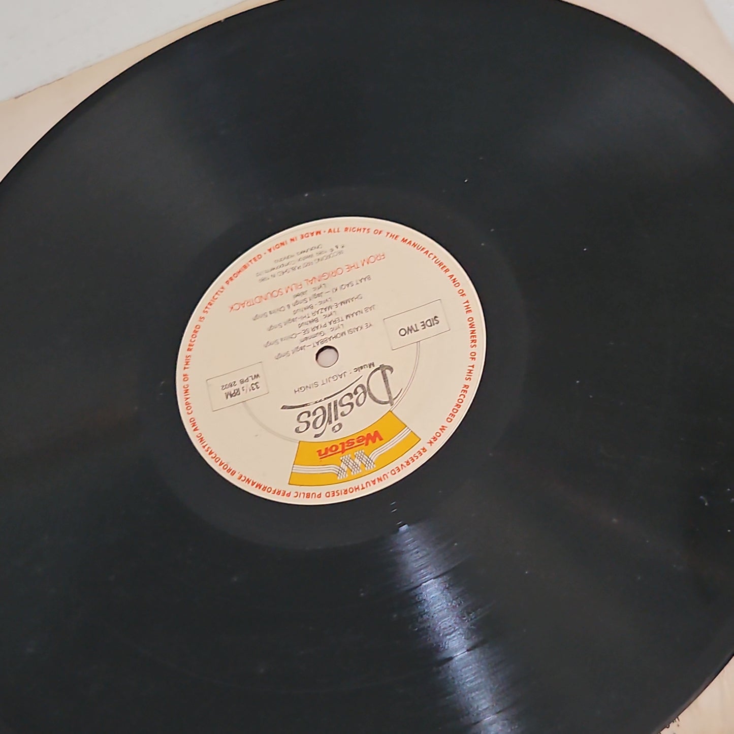 Desires - Jagjit Singh and Chitra Singh - in VG+