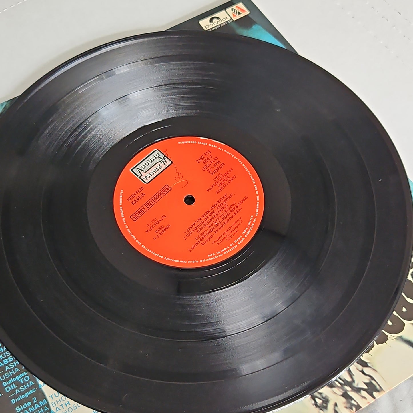 KAALIA - Gatefold edition Music R D Burman blockbuster in Excellent to Near mint