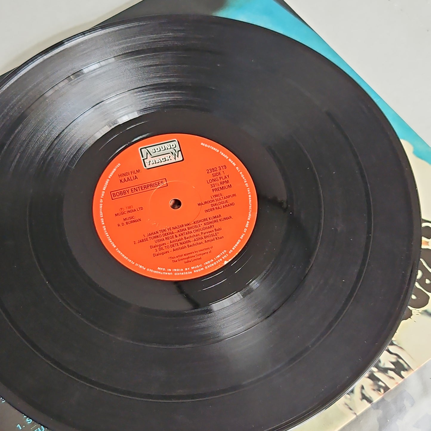KAALIA - Gatefold edition Music R D Burman blockbuster in Excellent to Near mint