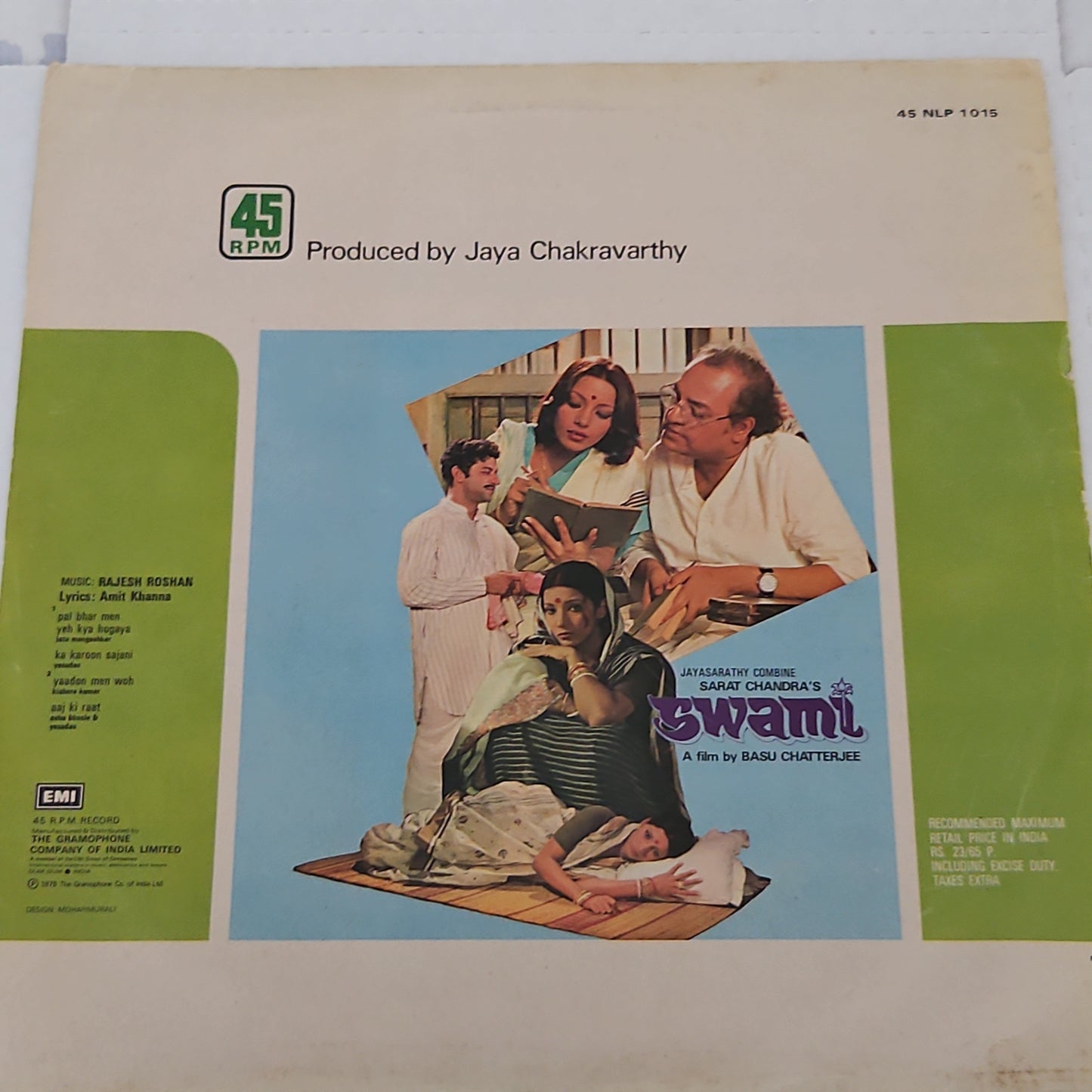 Swami - music by Rajesh Roshan' eternal classic in Near Mint