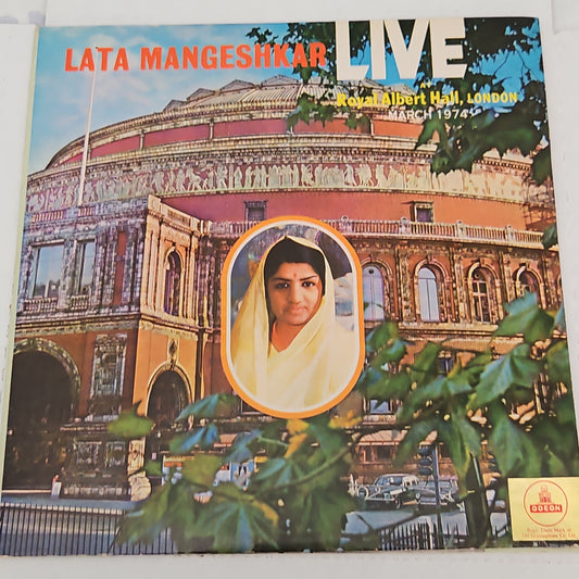 Lata Mangeshkar -1st edition Live at Royal Albert Hall 1974 2 LP set excellent
