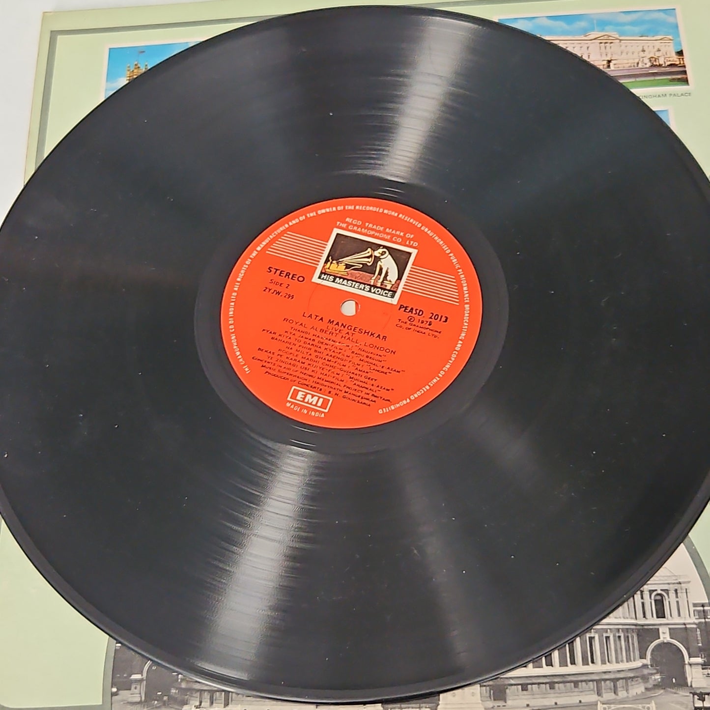 Lata Mangeshkar -1st edition Live at Royal Albert Hall 1974 2 LP set excellent