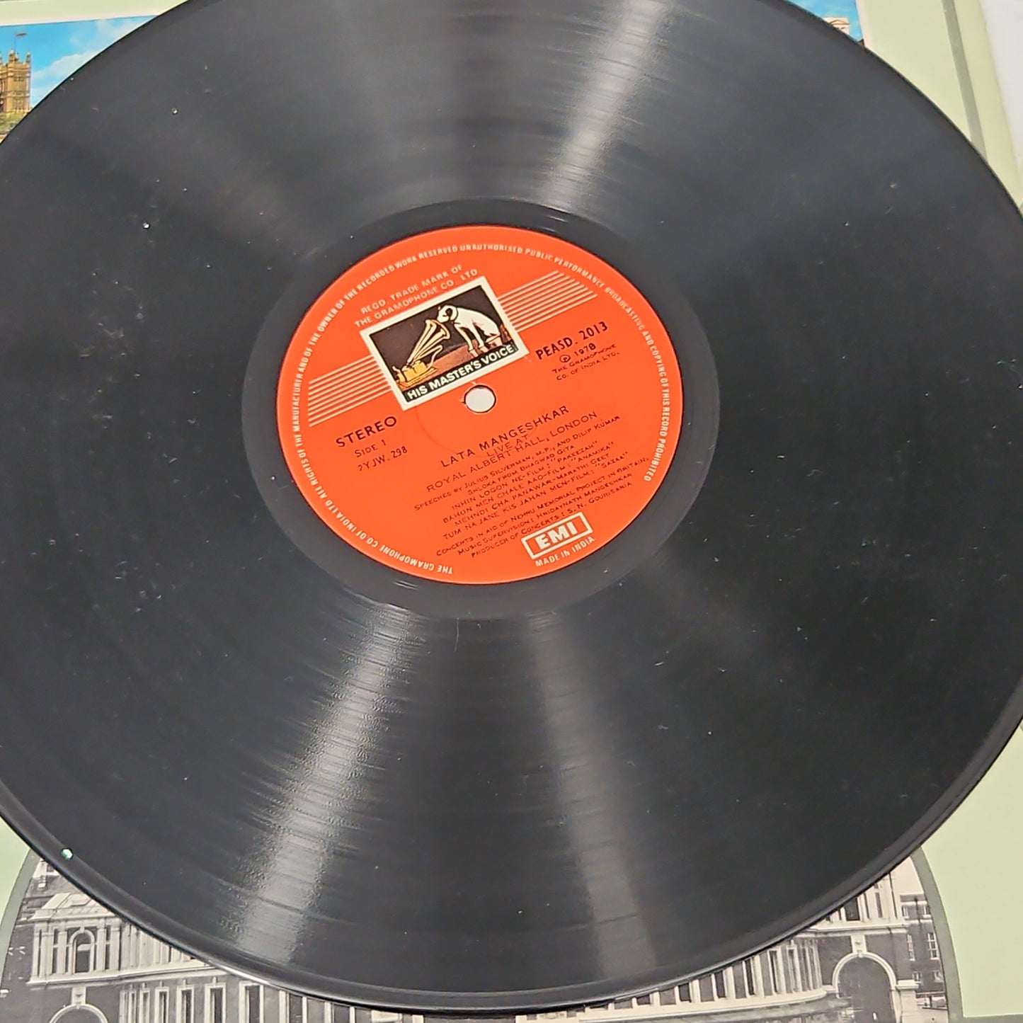Lata Mangeshkar -1st edition Live at Royal Albert Hall 1974 2 LP set excellent