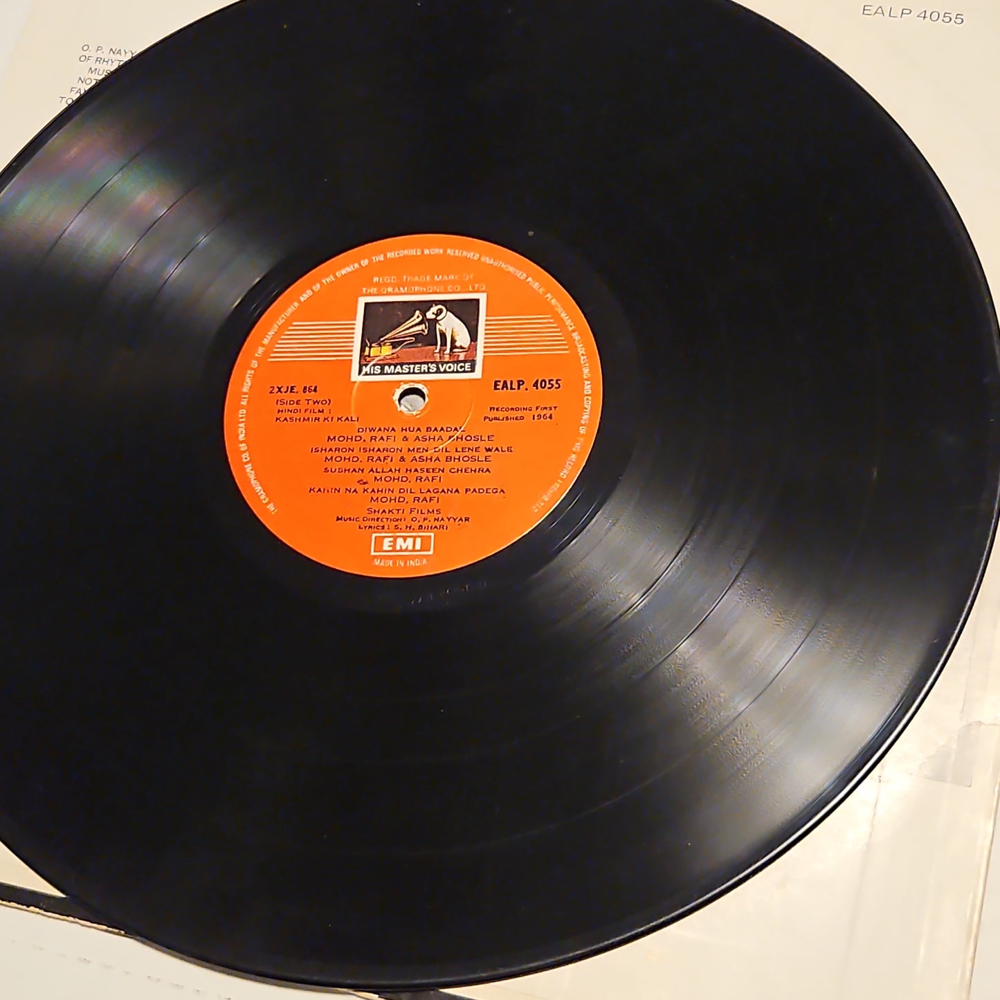 KASHMIR KI KALI - Red Dog Version Music by O P nayyar in Near Mint