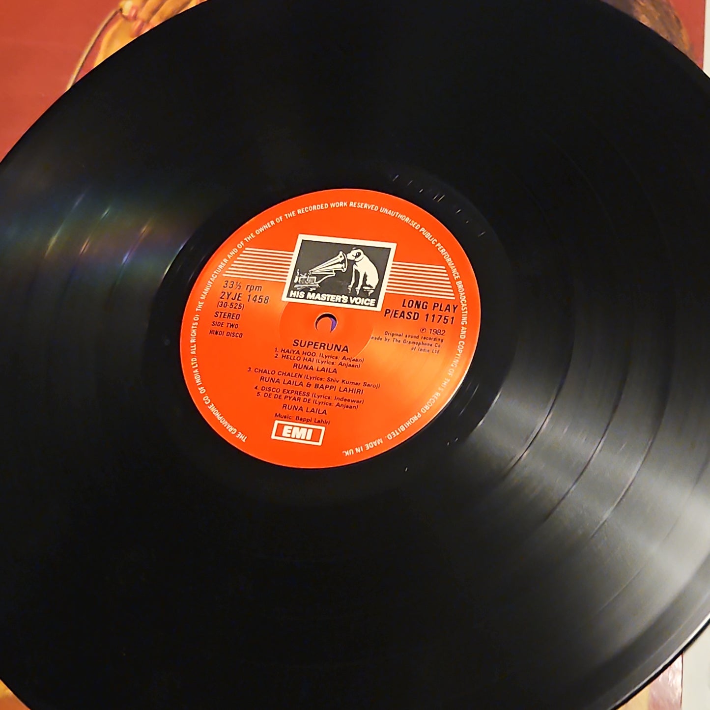 SUPERUNA - Runa Laila Superhit album in Supreme stereo Recorded in London in near mint