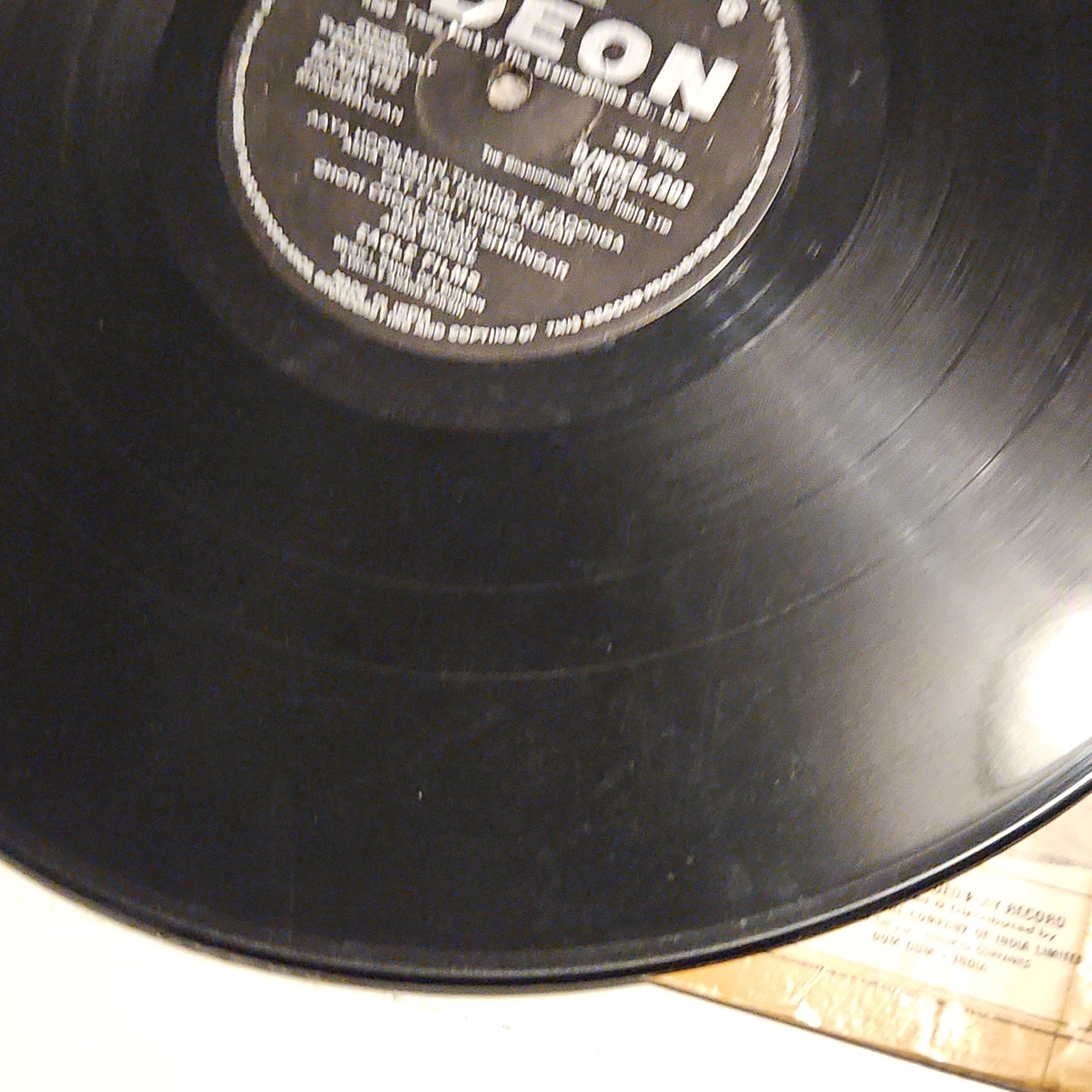 Manoranjan - Odeon 1st issue bollywood Psychedelic Funk 1974 R D Burman in excellent