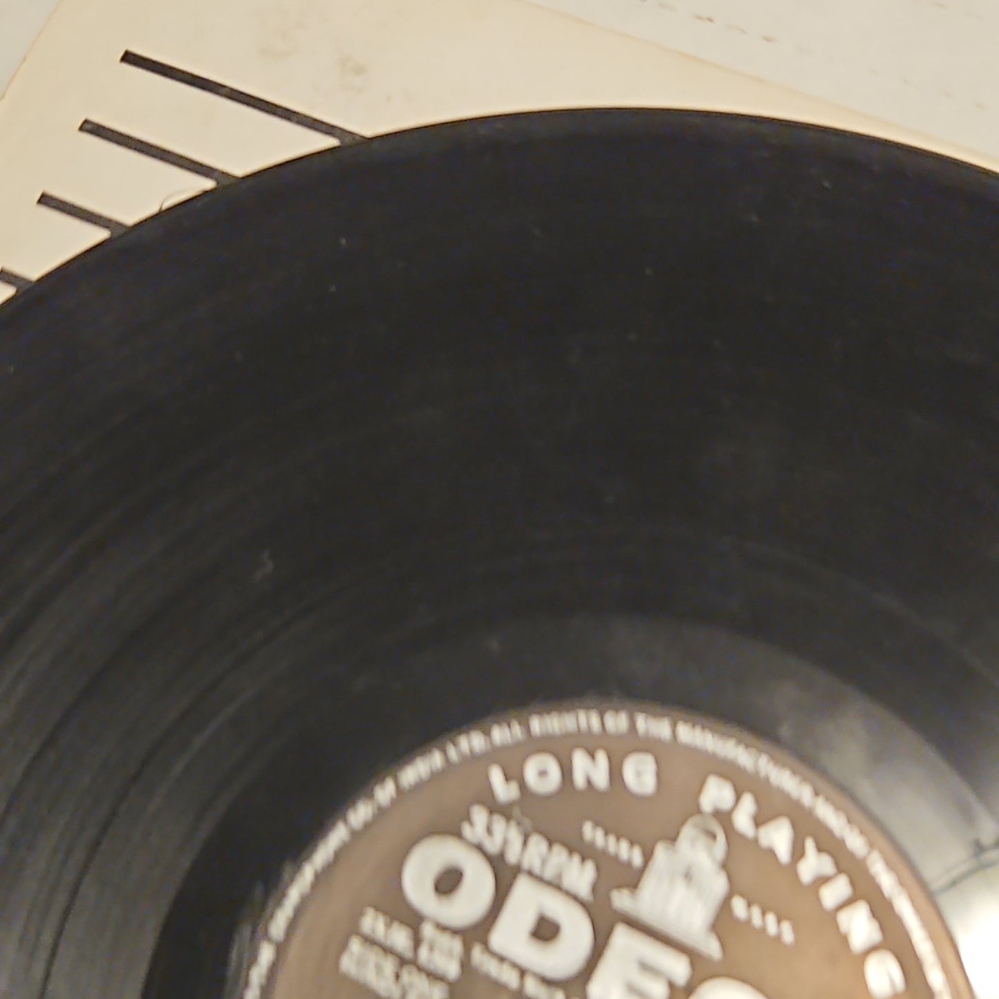 Mangeshkar Sisters - Collectible Rare 1st ed. Odeon double-ring in VG+