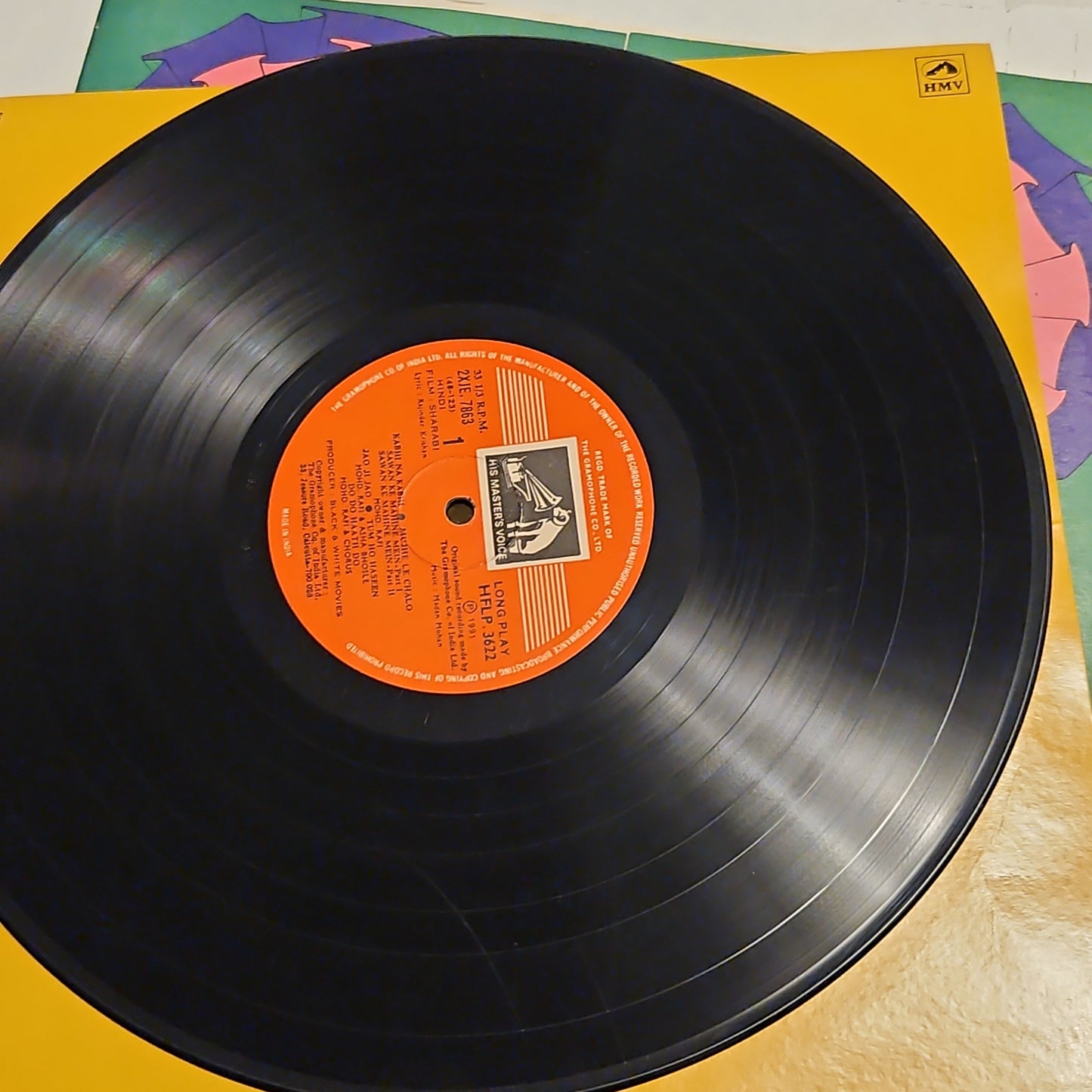 Sharabi and Manzil 2-in-1 , S D burman, Madan Mohan superhit album in VG+