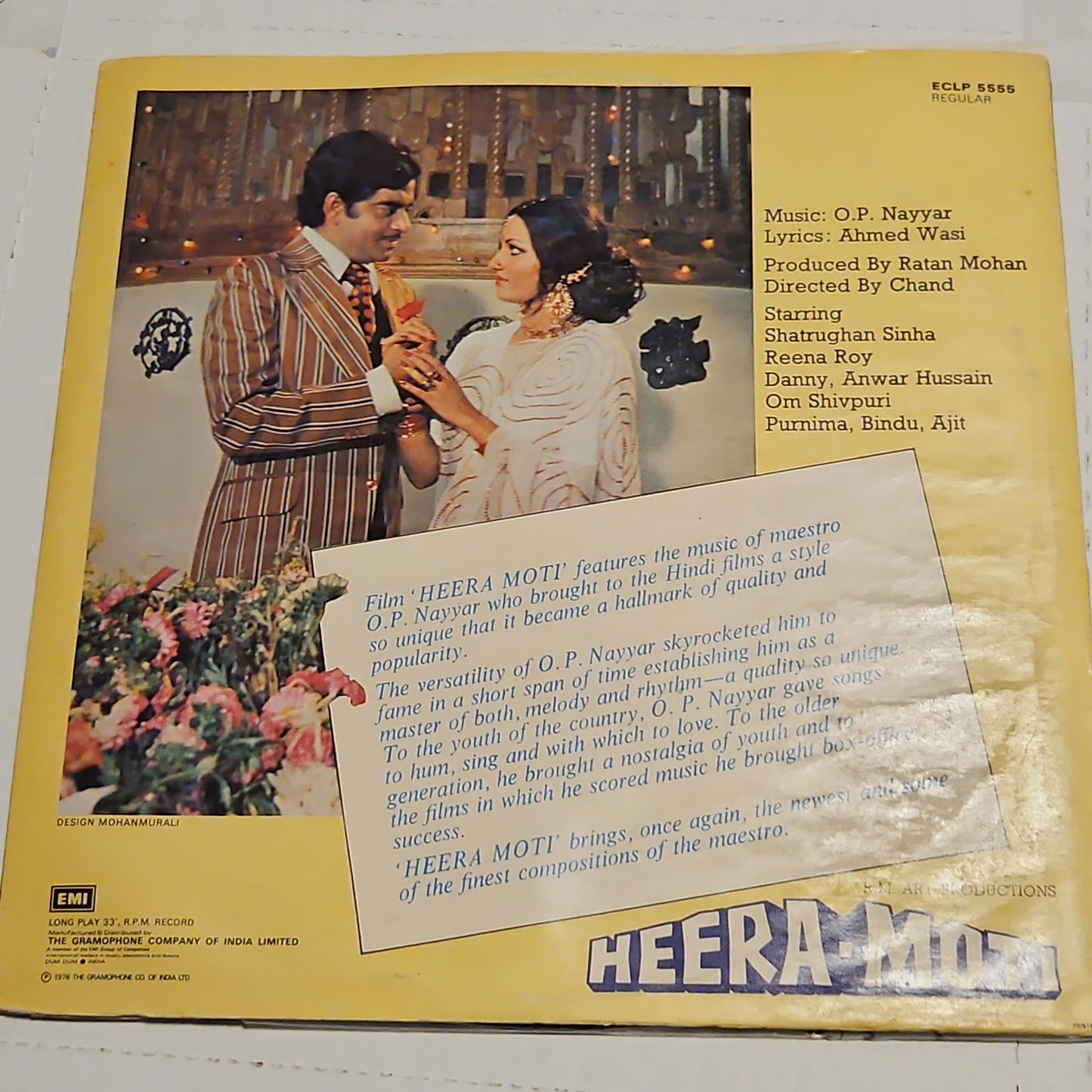 Heera Moti - Music by O P nayyar superhit in near mint