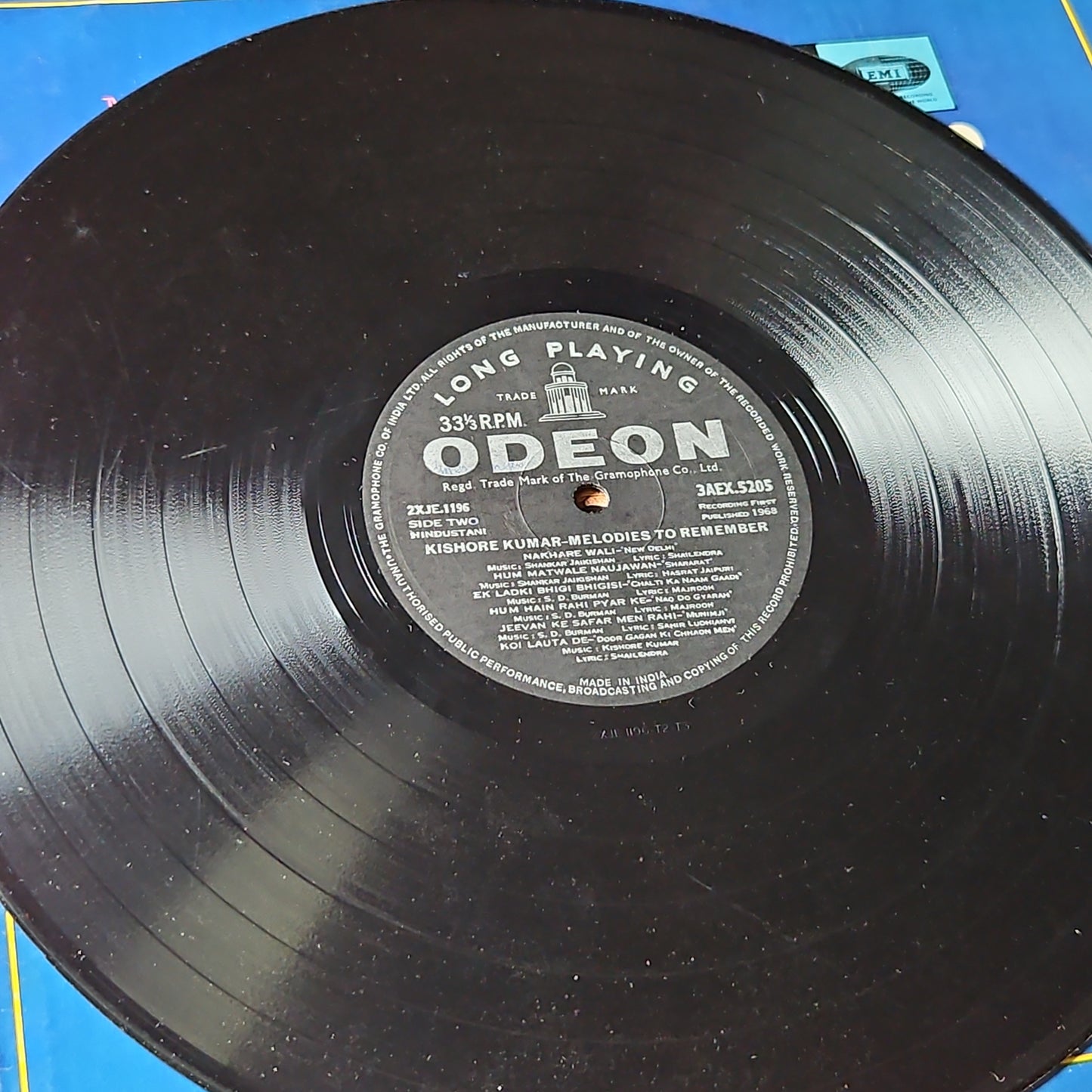 Kishore Kumar - Melodies to remember in Excellent condition