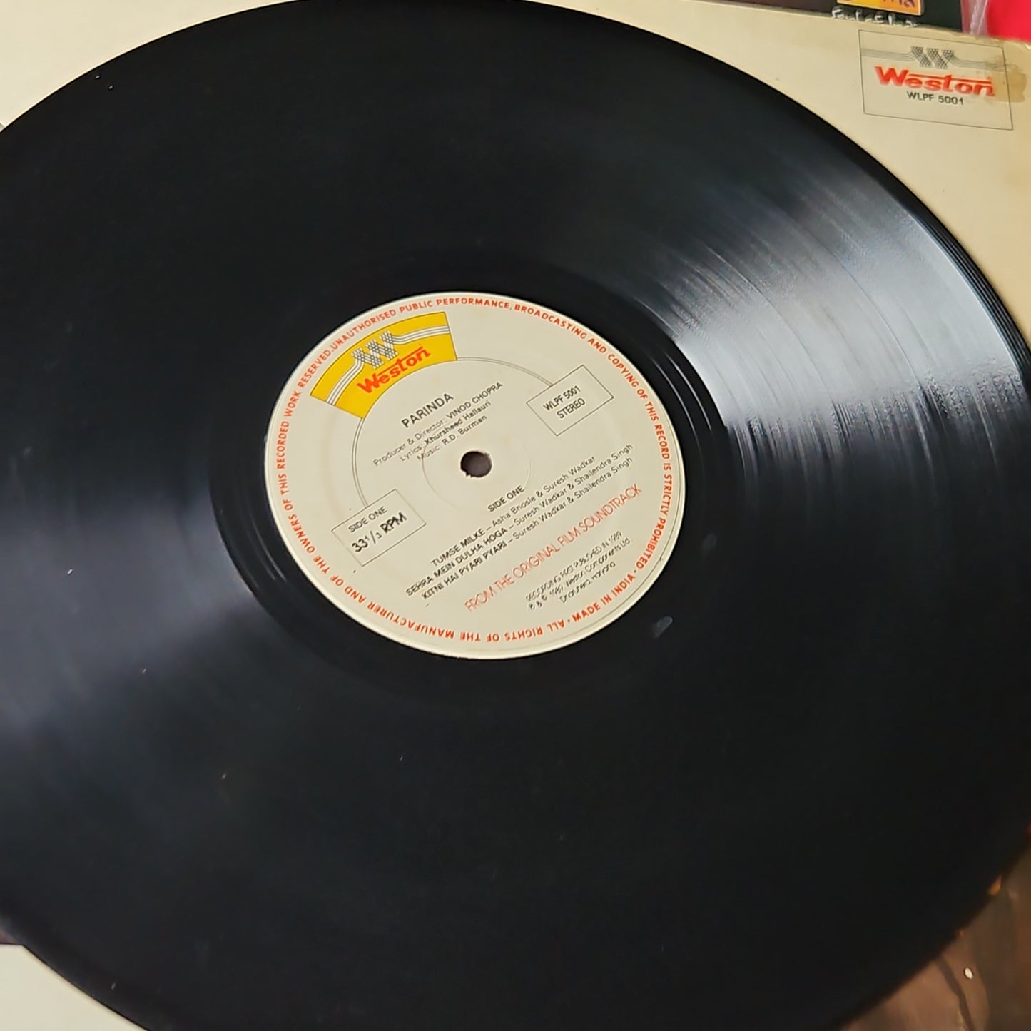 Parinda - R D Burman superhit in VG+ to excellent