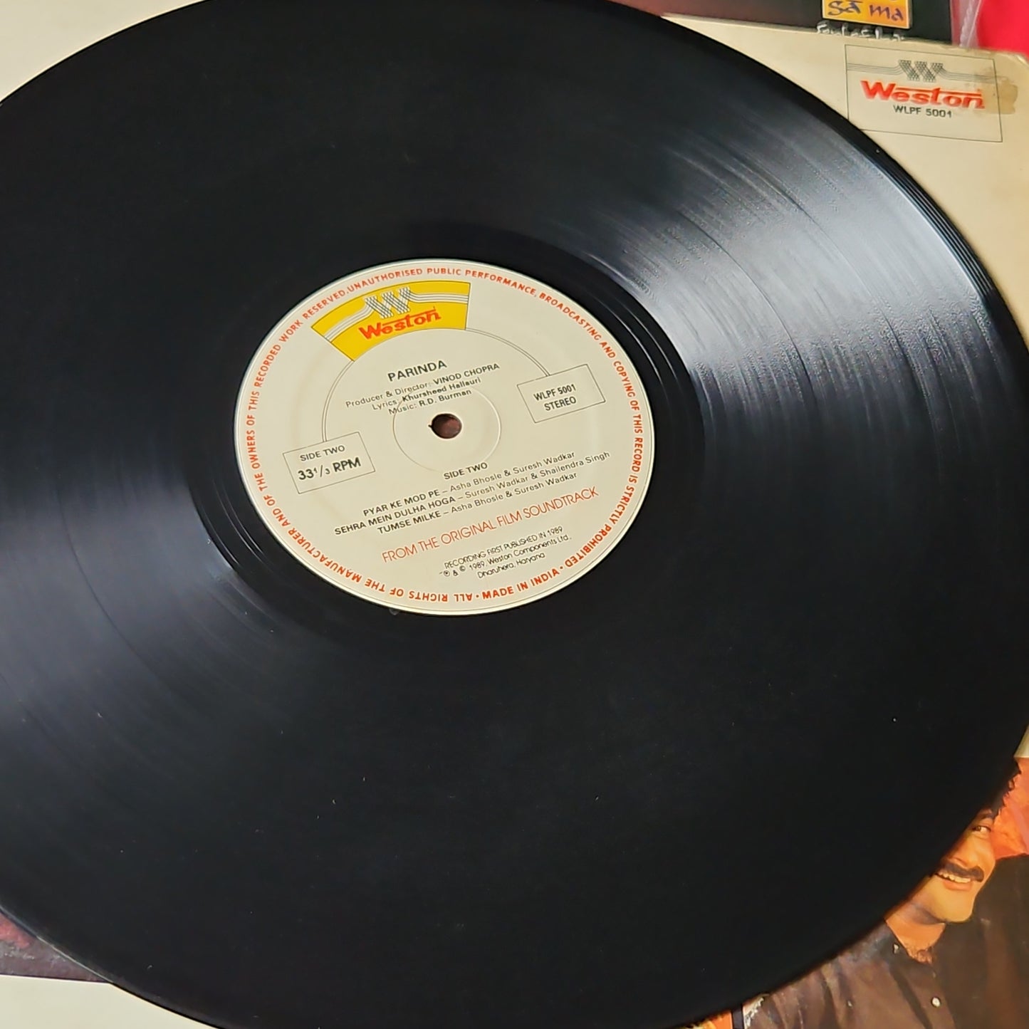 Parinda - R D Burman superhit in VG+ to excellent