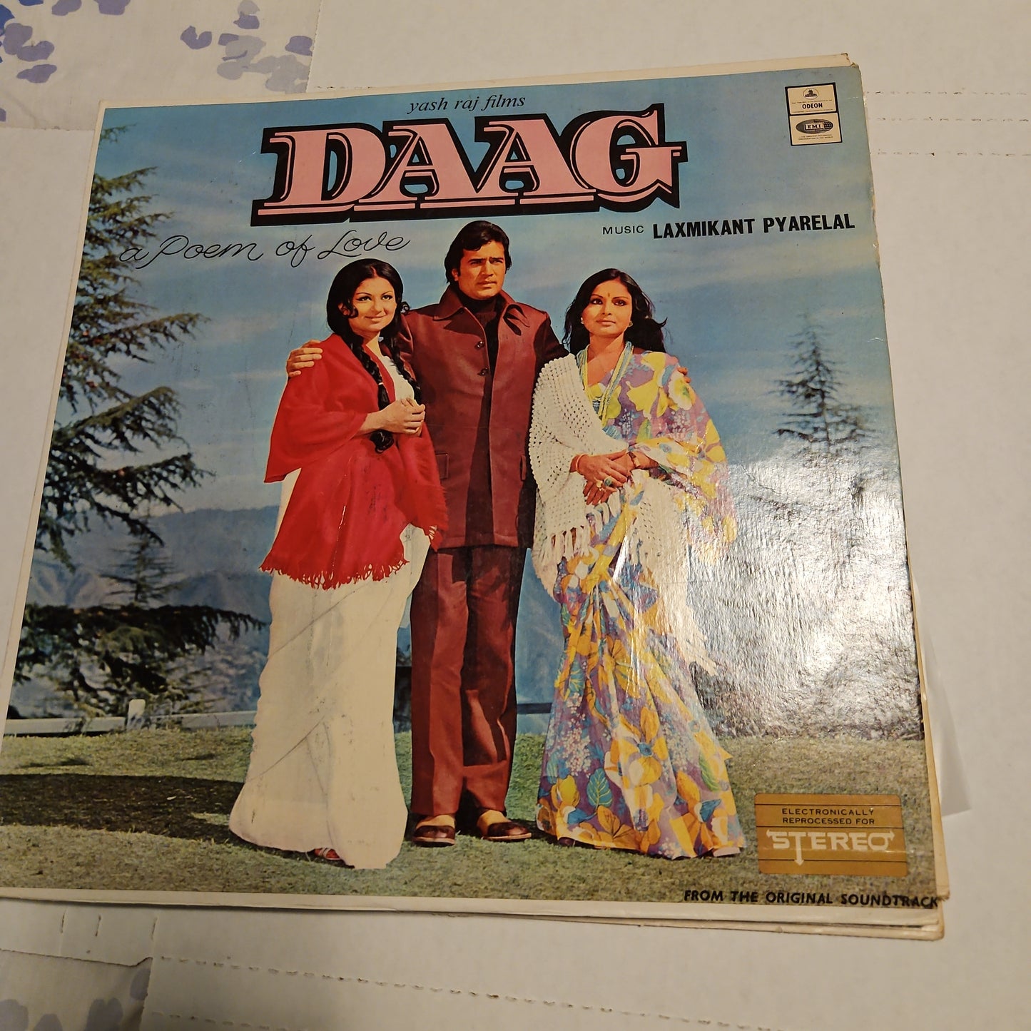 3 lps Rajesh Khannas Superhit Lps collection Daag, Aan Milo Sajna and Do Raaste in excellent condition