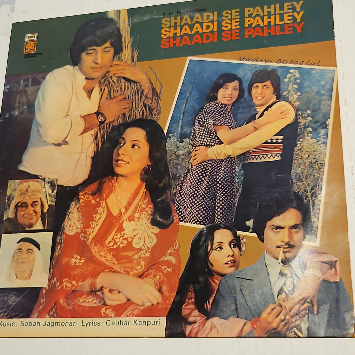 Shaadi Se Pahley - Music by Sapan Jagmohan rare rafi songs in near mint condition