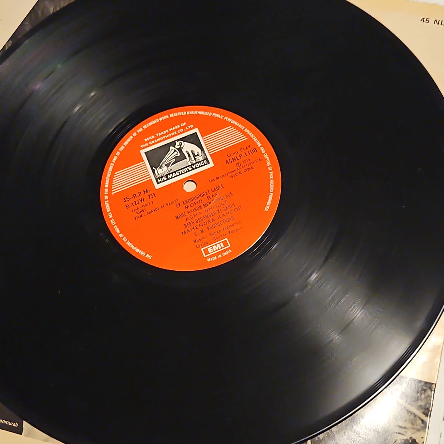 Shaadi Se Pahley - Music by Sapan Jagmohan rare rafi songs in near mint condition