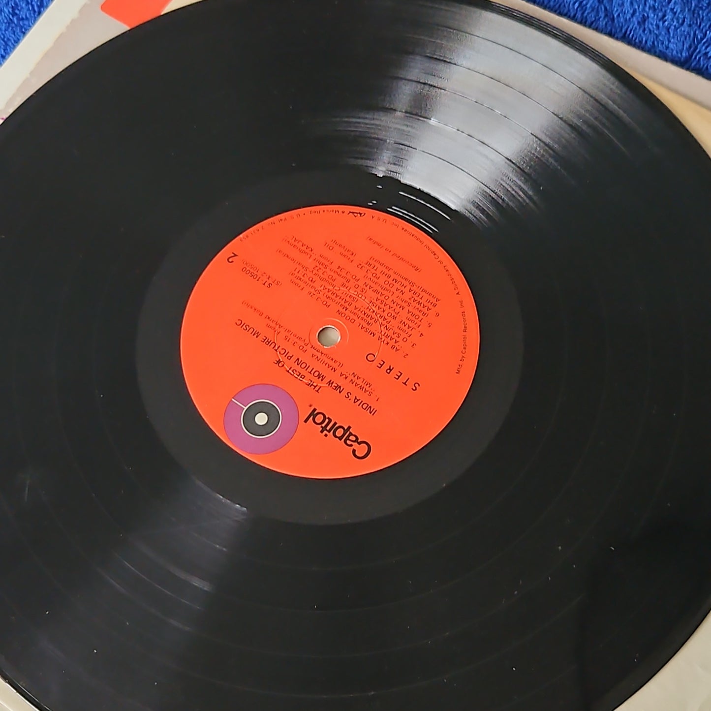 Various Artists The Best Of India's New Motion Picture Music - Capitol Records - ST-10500 in Excellent condition