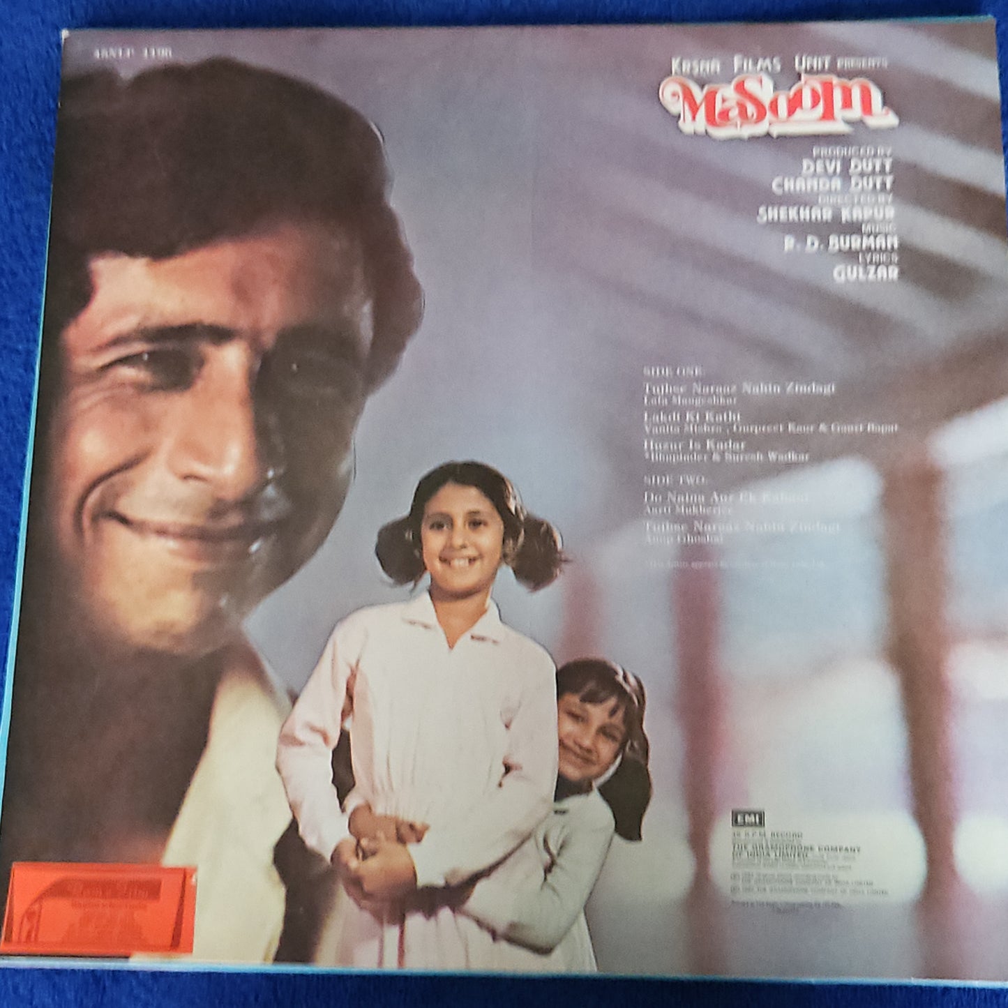 Masoom - R D Burman and Gulzar and Lata Magic in Near Mint Pristine