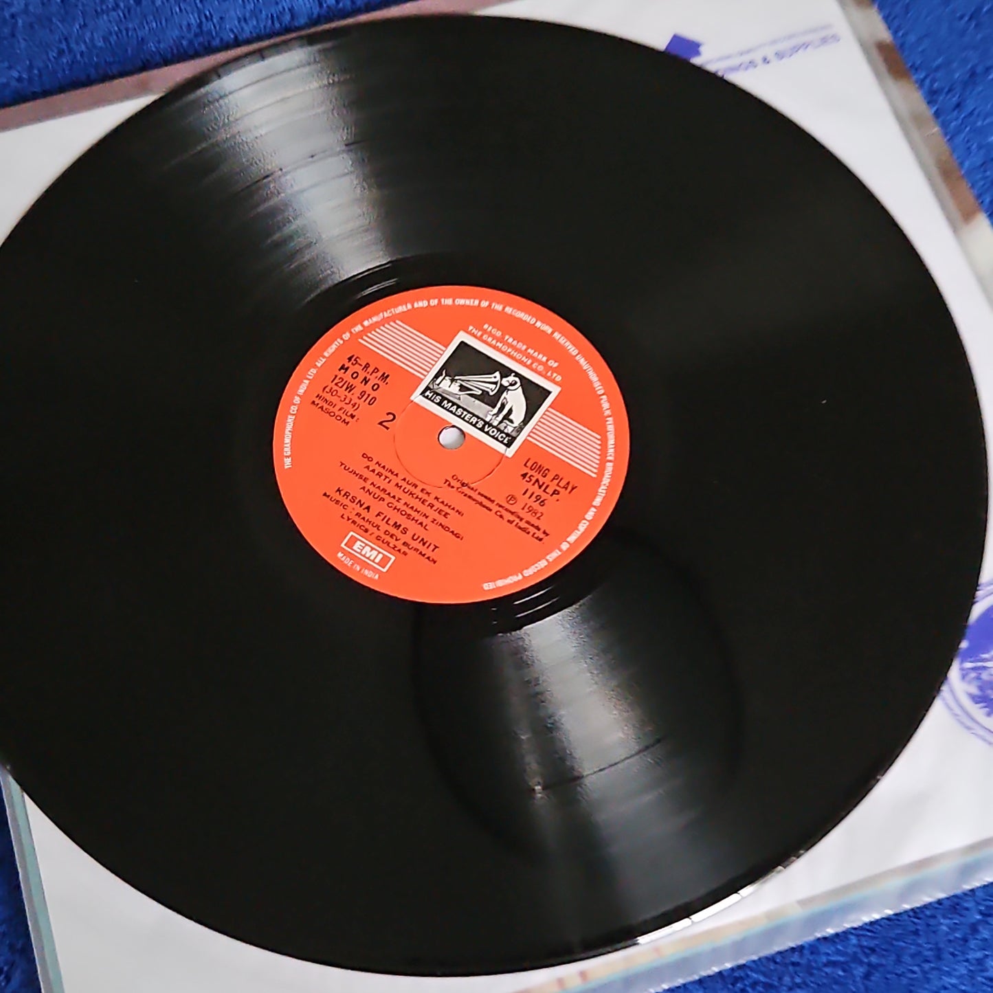 Masoom - R D Burman and Gulzar and Lata Magic in Near Mint Pristine