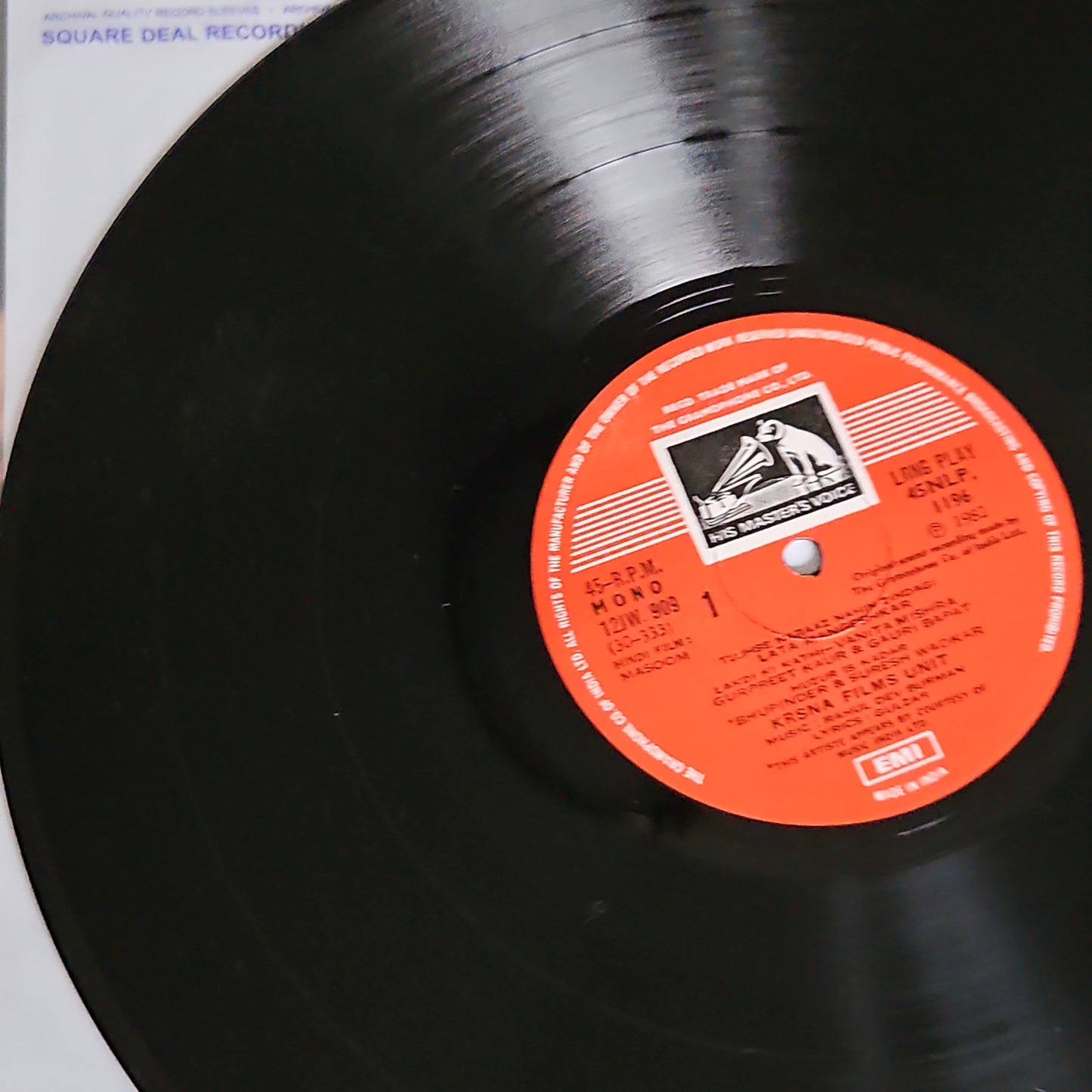 Masoom - R D Burman and Gulzar and Lata Magic in Near Mint Pristine