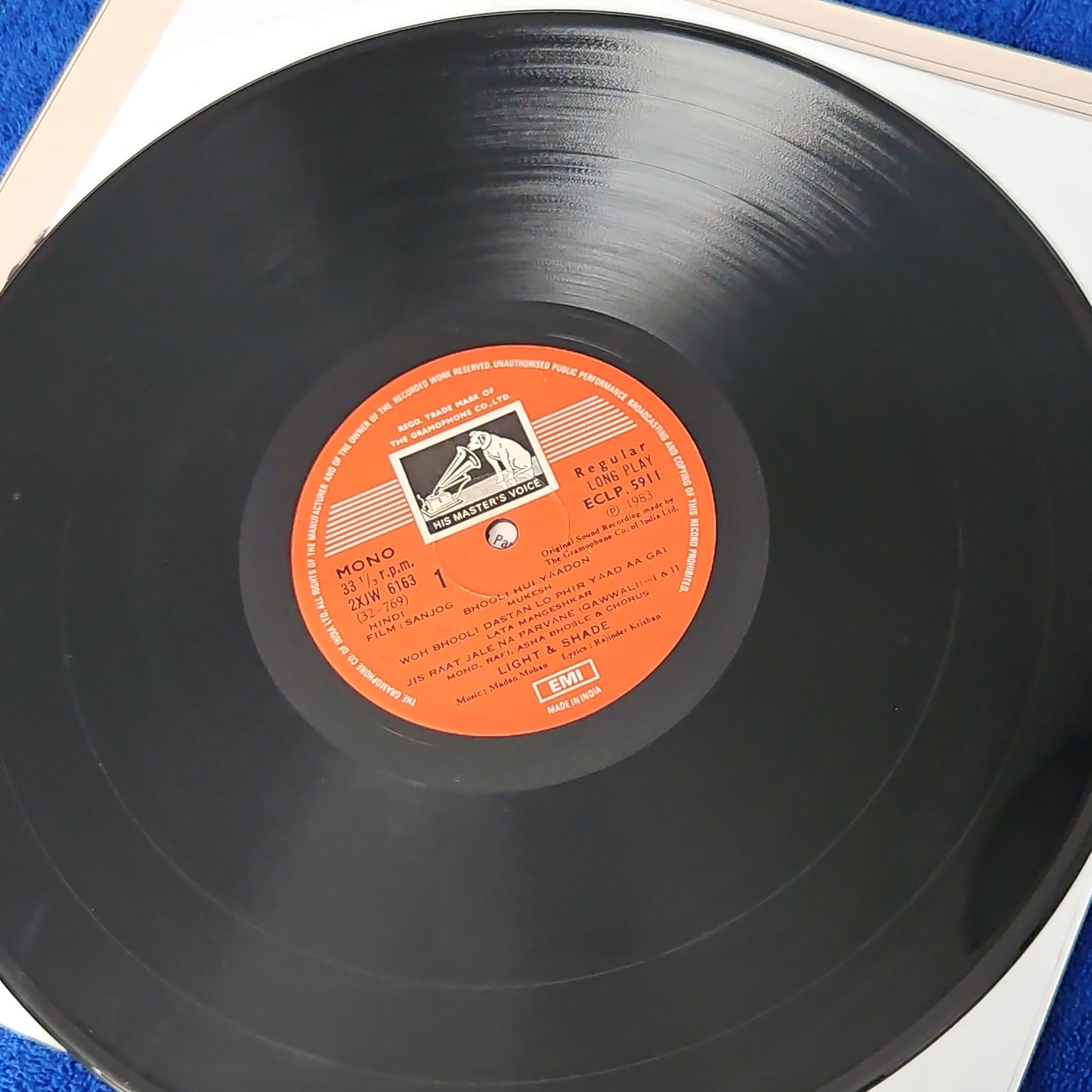 SANJOG - Music by MADAN MOHAN classic in Excellent condition