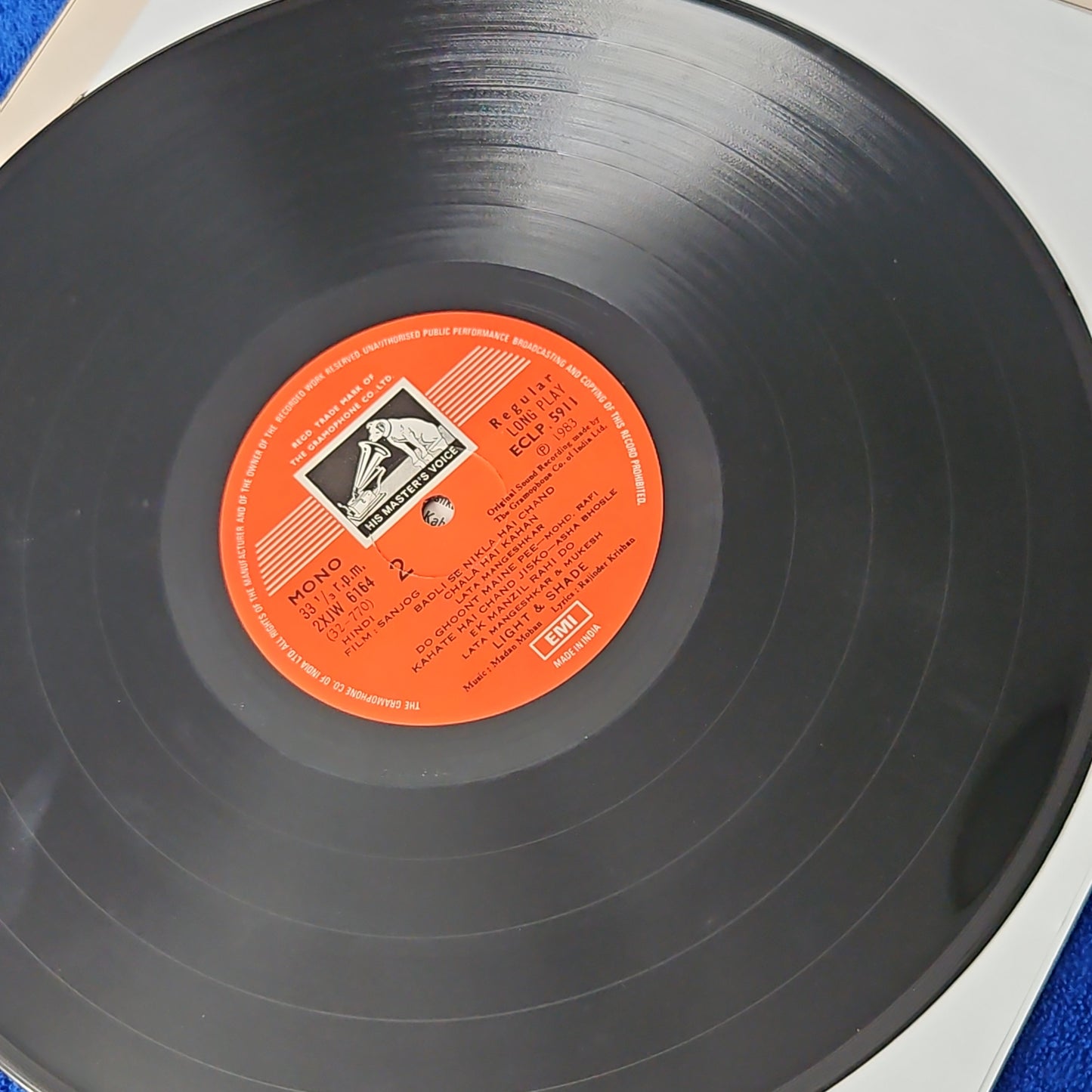 SANJOG - Music by MADAN MOHAN classic in Excellent condition