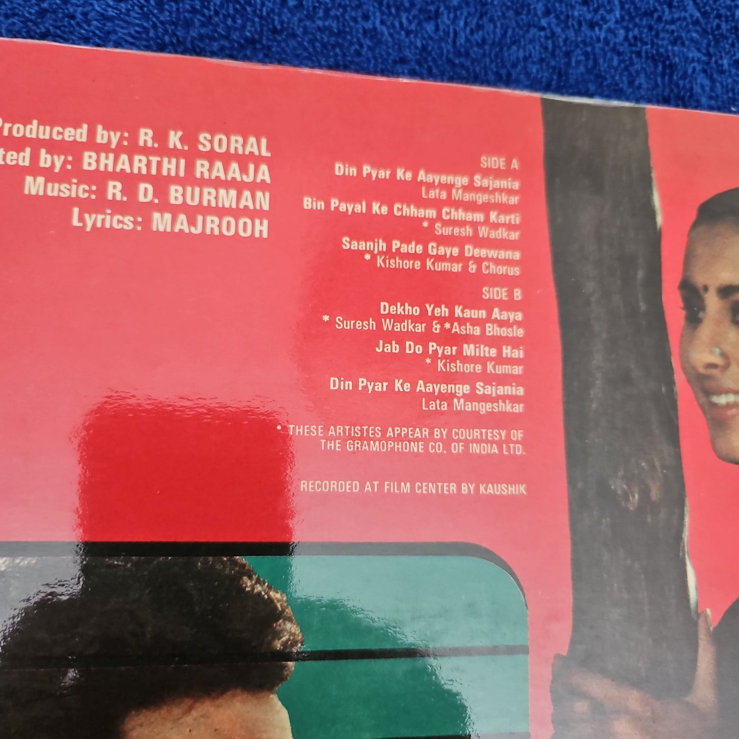 4 Records R D Burman and CBS label Superhit Acoustic Pack in excellent to near mint See description