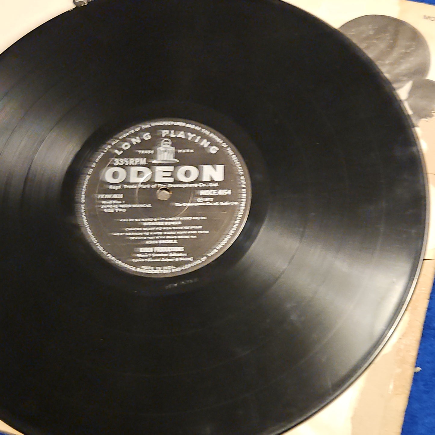 Jangal Mein Mangal - Music by shankar Jaikishan -1st Ring Odeon in VG+ condition