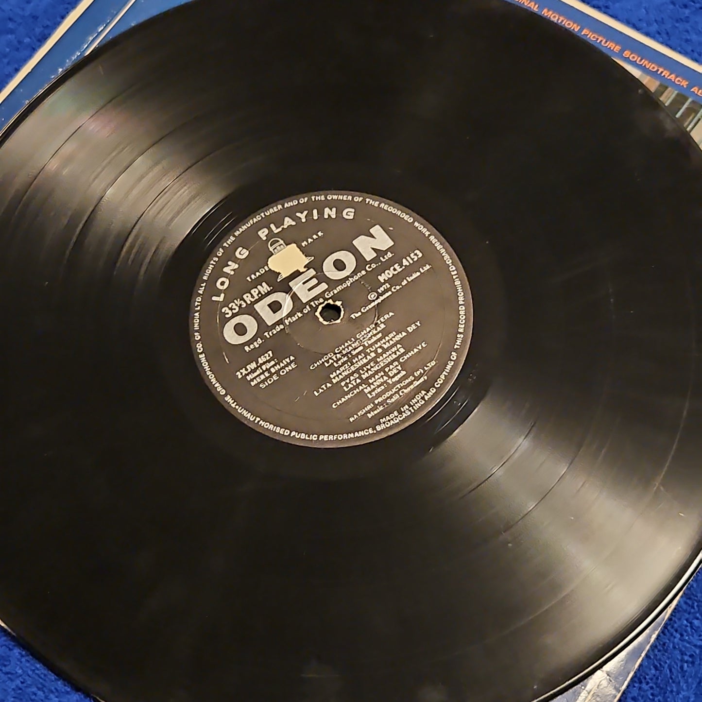 Mere Bhaiya / Honeymoon - 1st Ring odeon Music by Salil Chowdhury / Usha Khanna in Excellent condition