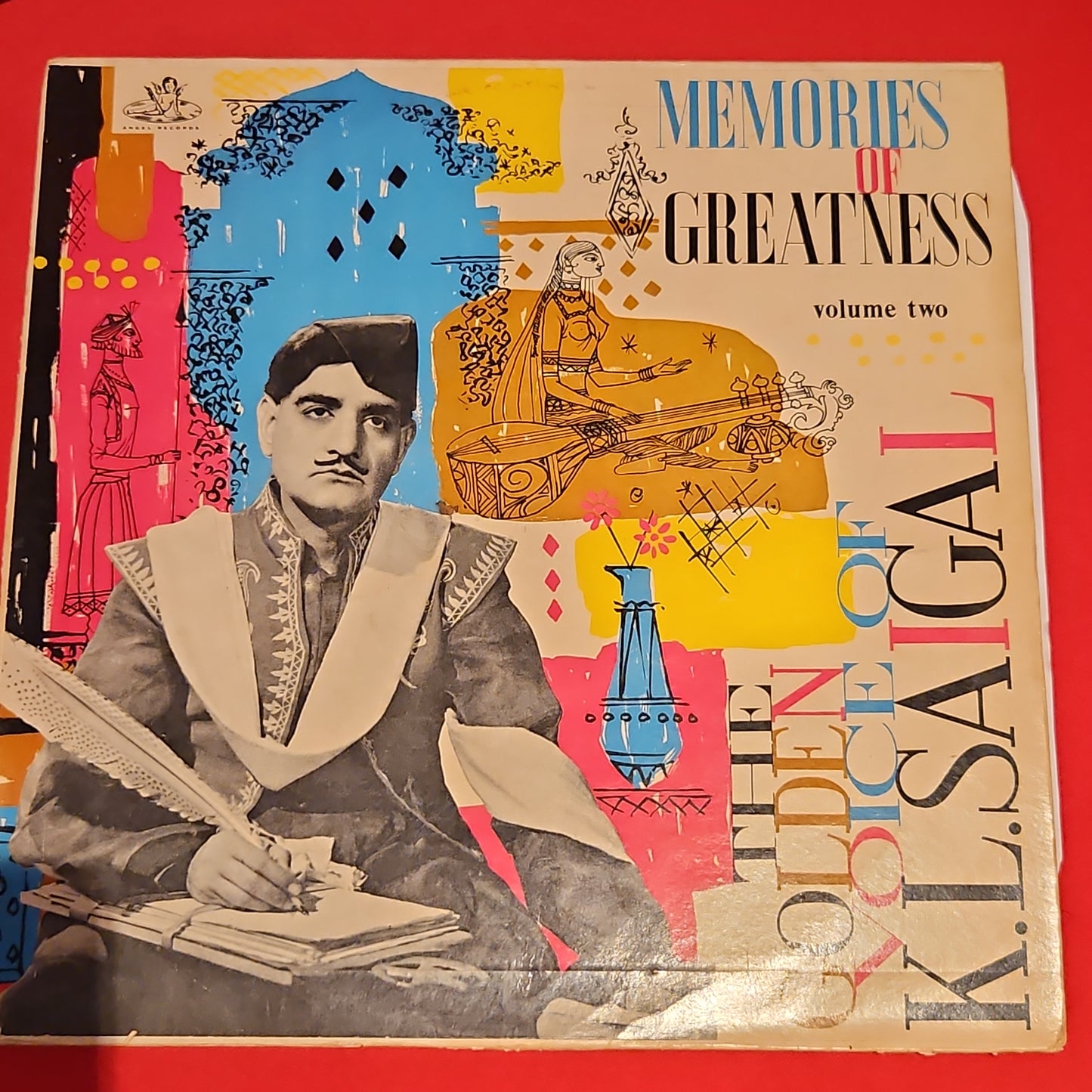 K. L. Saigal Memories Of Greatness (The Golden Voice Of K.L. Saigal) vol 2 - Angel in excellent condition