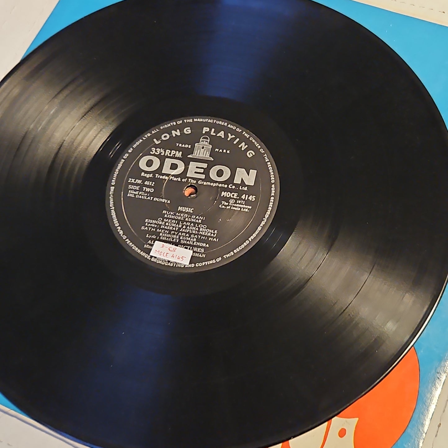 Dil daulat Duniya - Shankar jaikishan 1st Edition Odeon in excellent