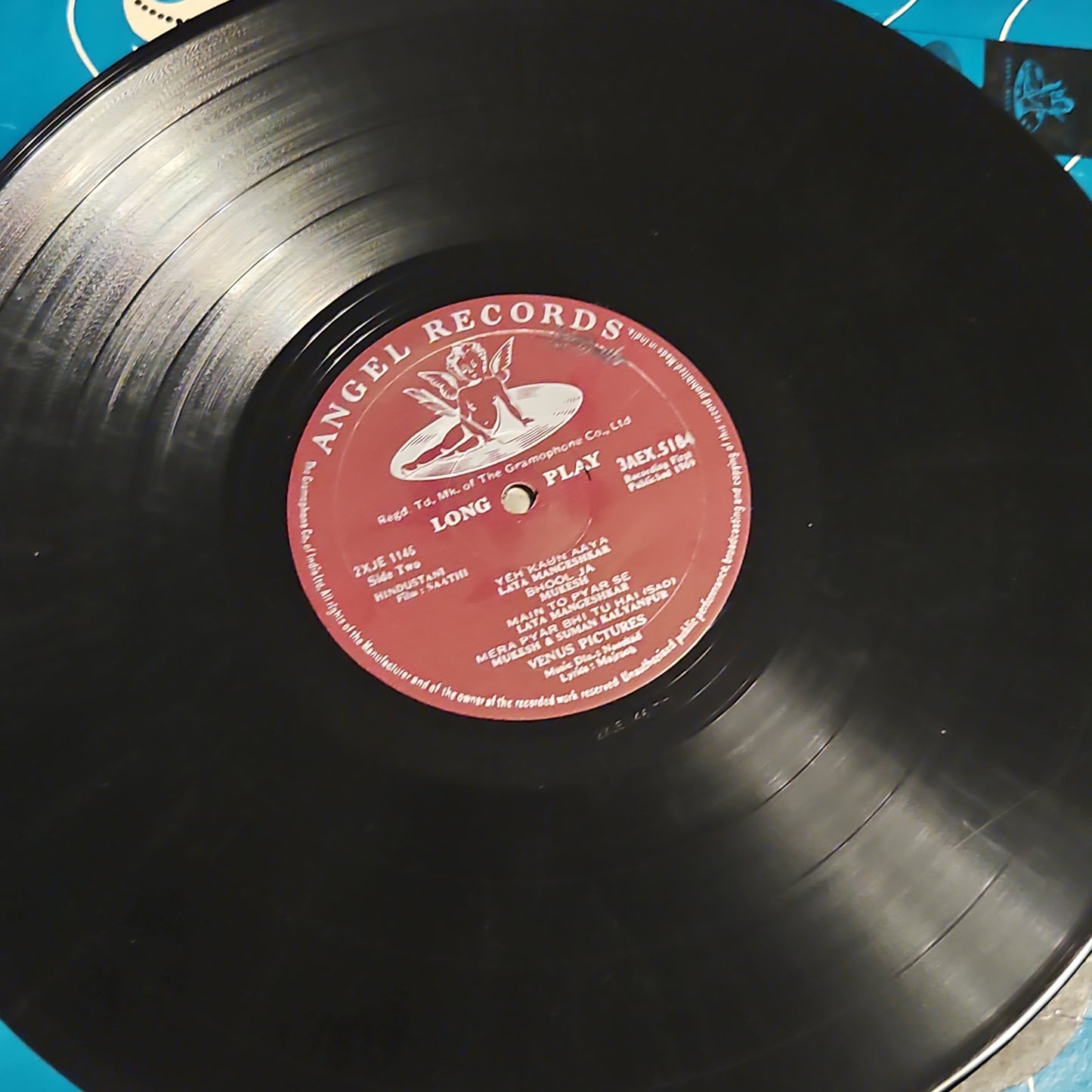 Saathi - 1st Angel in excellent to near mint music by naushad acoustic superb